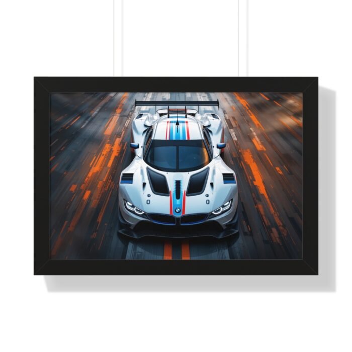 BMW Le Mans Concept Wall Art Framed Print | Original Design Studio Edition Collector’s Motorsport Artwork