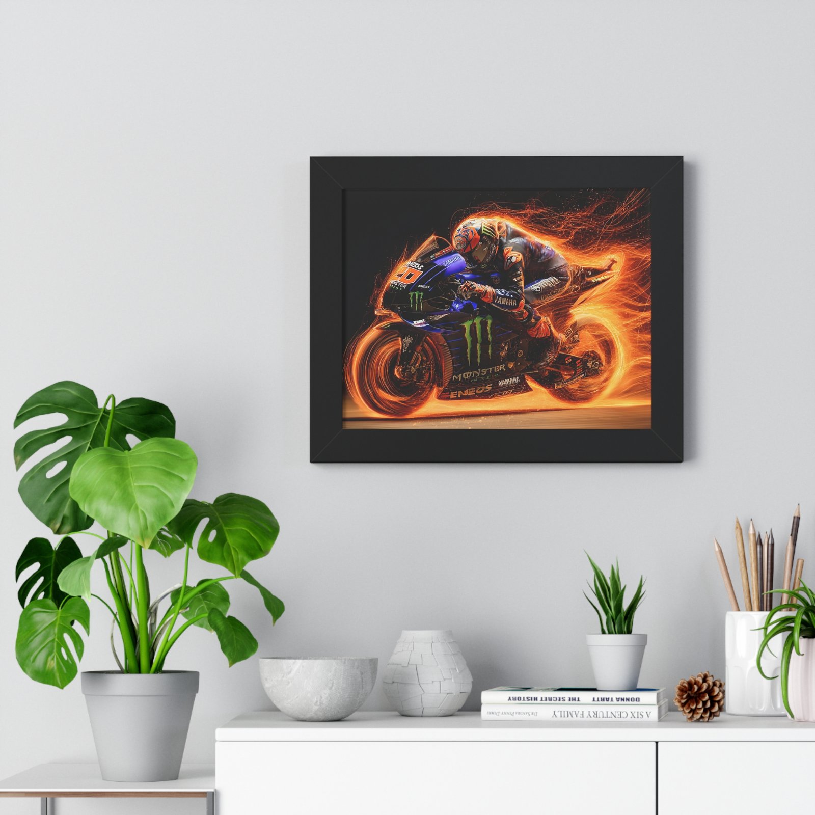 Limited Edition Fabio Quartararo MotoGP Wall Art Framed Print | Collector’s Motorcycle Racing Artwork - Image 11