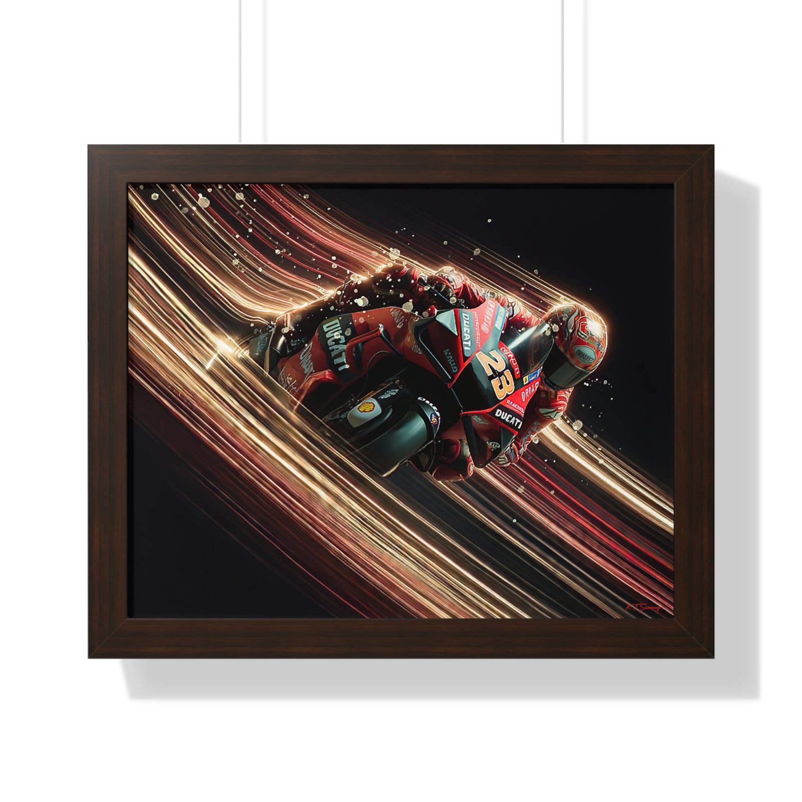 Limited Edition Enea Bastianini MotoGP Wall Art Framed Print | Collector’s Motorcycle Racing Artwork - Image 31