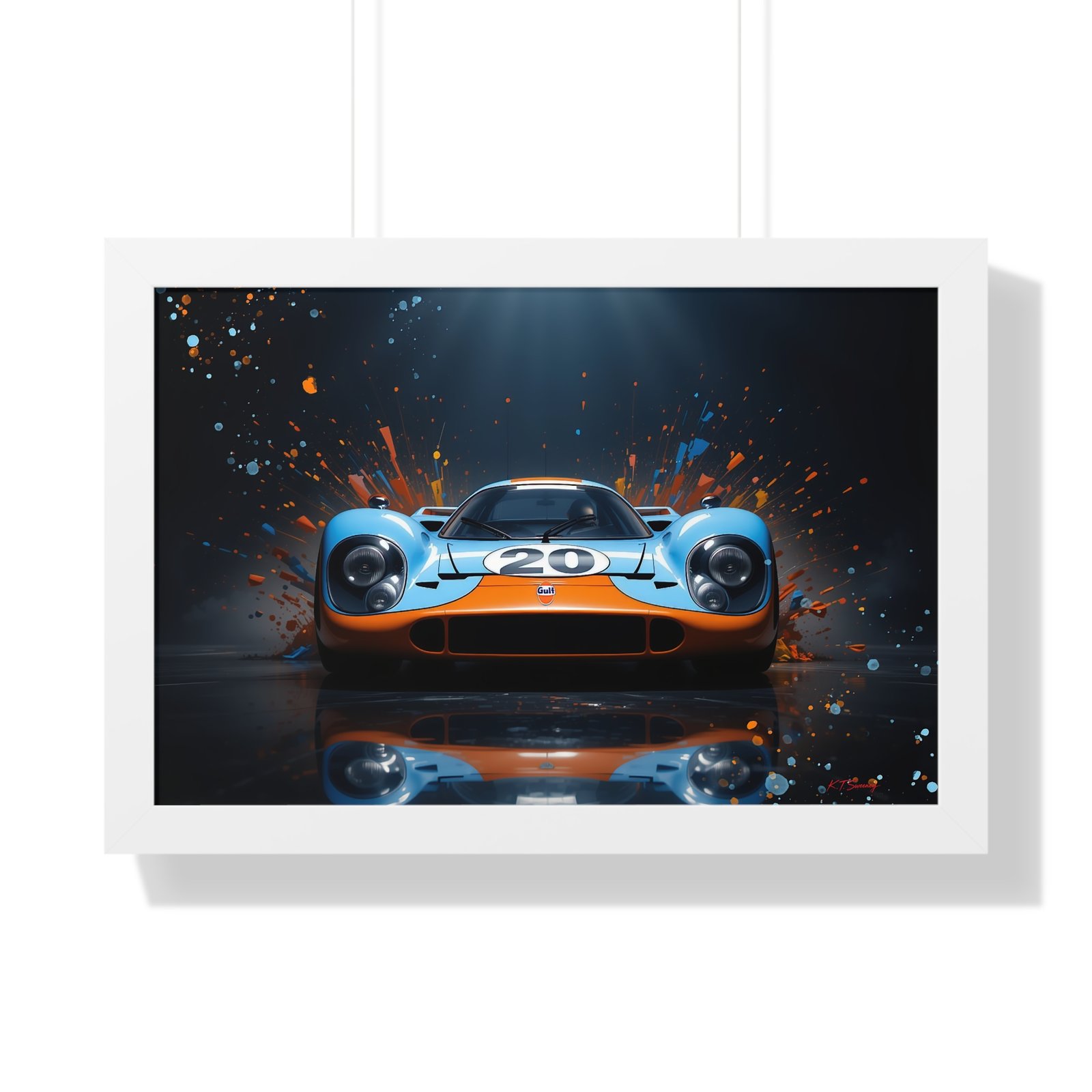 Exclusive Collector's Edition Porsche 917 Gulf Livery - Image 22
