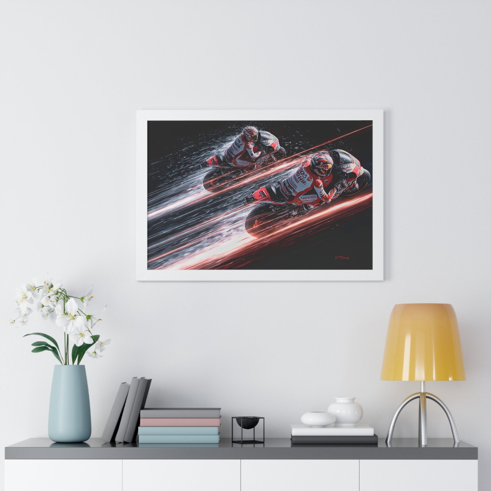 Limited Edition MotoGP Wall Art Framed Print| Collector’s Motorcycle Racing Artwork - Image 53