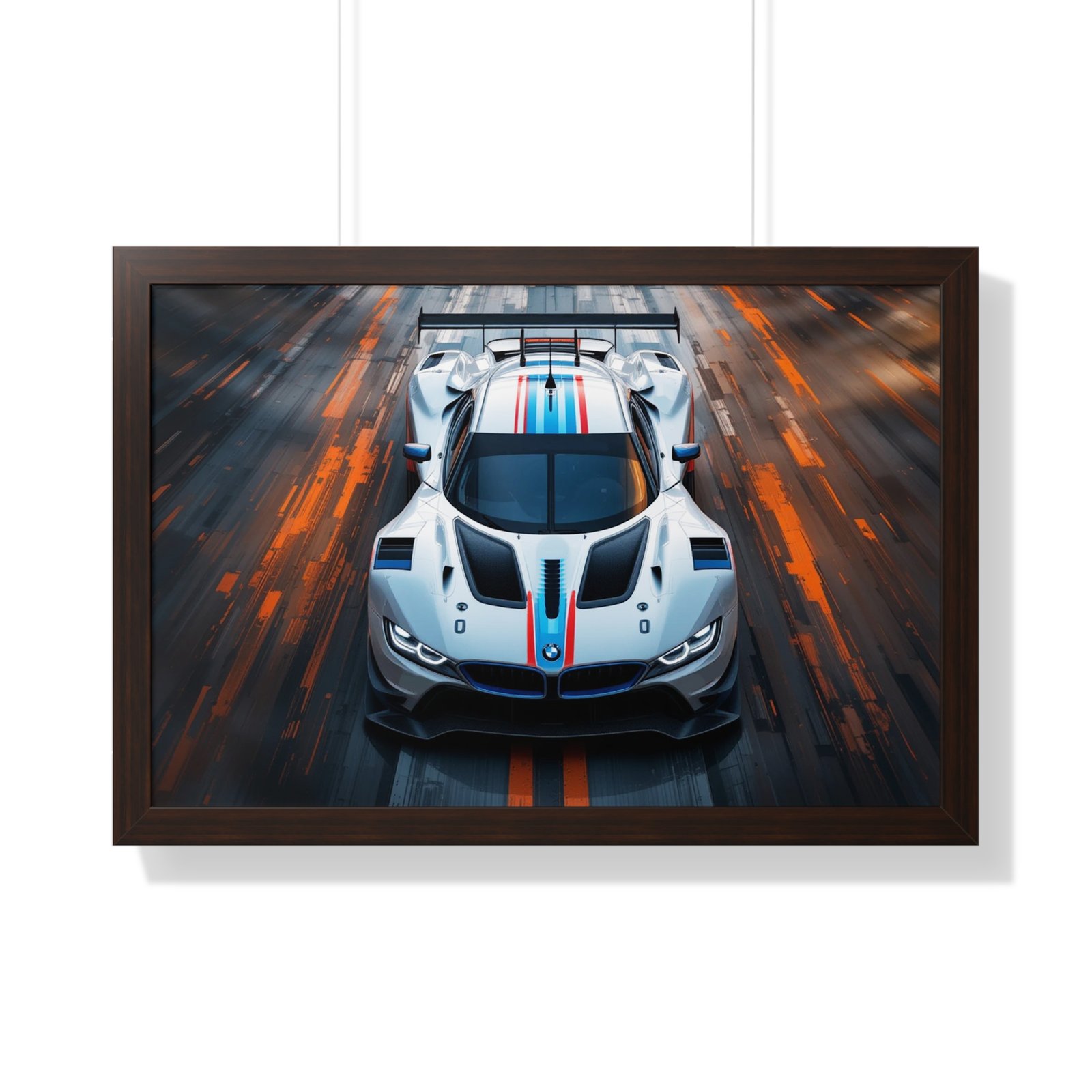 BMW Le Mans Concept Wall Art Framed Print | Original Design Studio Edition Collector’s Motorsport Artwork - Image 10