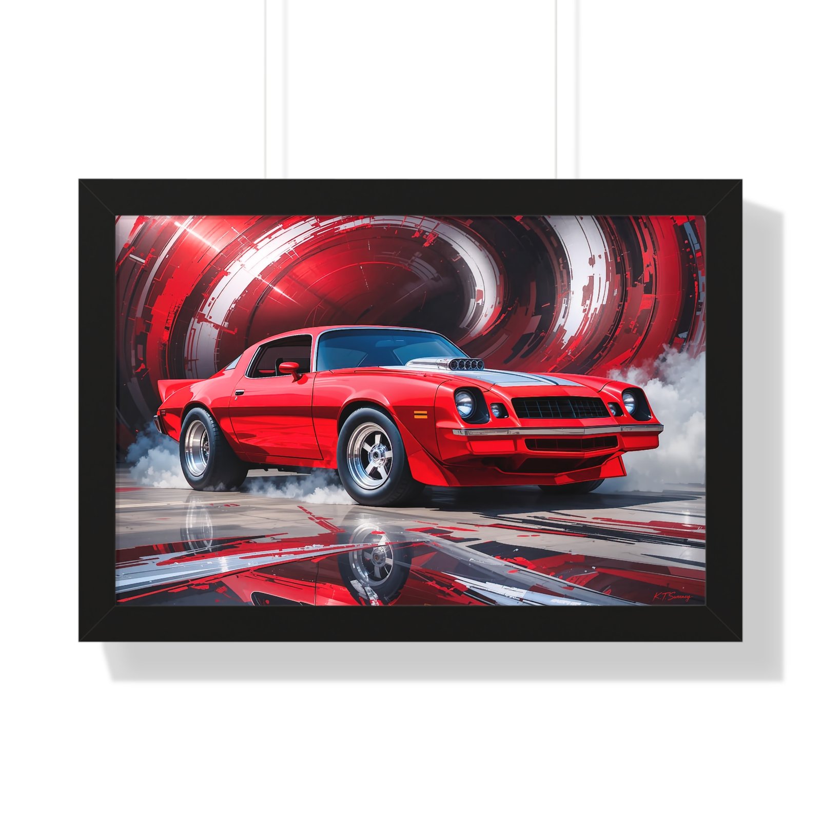 1978 Camaro Z28 Hot Rod | Studio Edition Collector’s Artwork - Image 4
