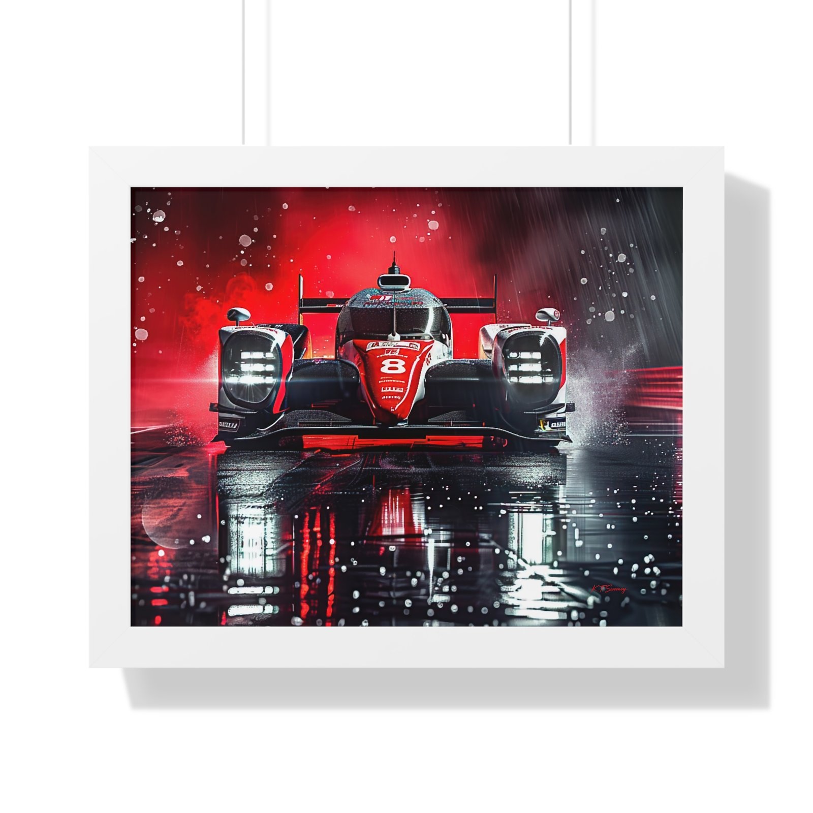 Limited Edition IMSA Toyota Hypercar IMSA Racing Car Wall Art Framed Print | IMSA Toyota Hypercar Collector’s Artwork - Image 37