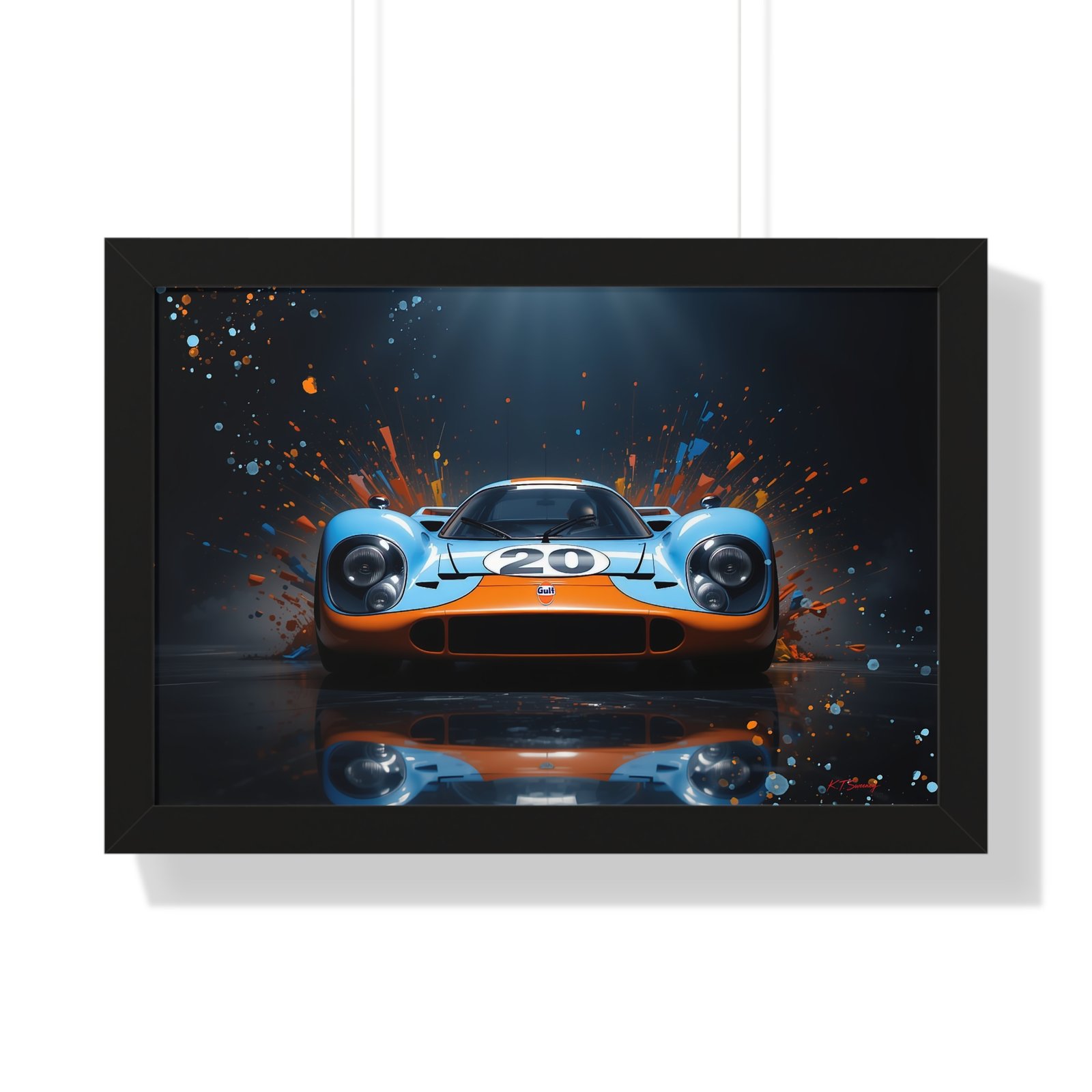 Exclusive Collector's Edition Porsche 917 Gulf Livery - Image 4
