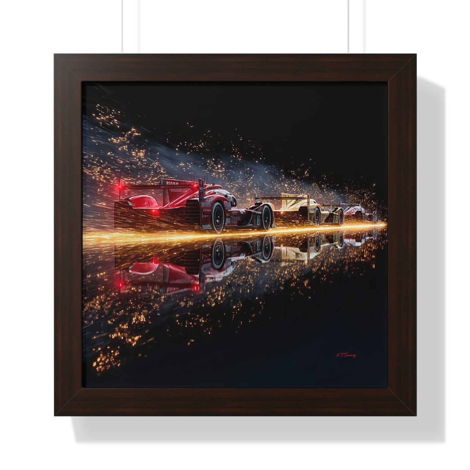 Limited Edition IMSA Hypercar Racing Car Wall Art Framed Print | Collector’s Artwork - Image 4
