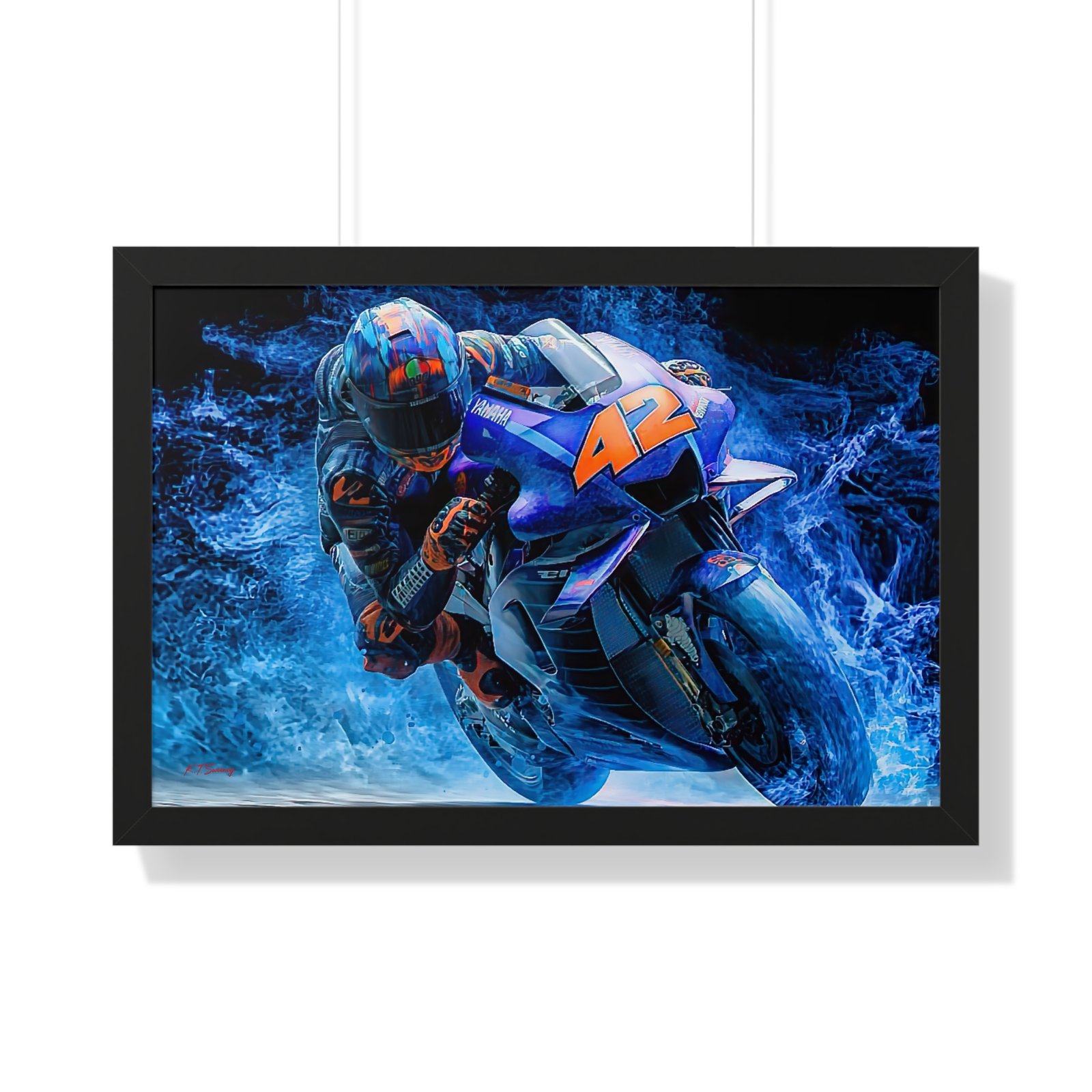 Limited Edition Alex Rins MotoGP Wall Art Framed Print | Collector’s Motorcycle Racing Artwork - Image 22