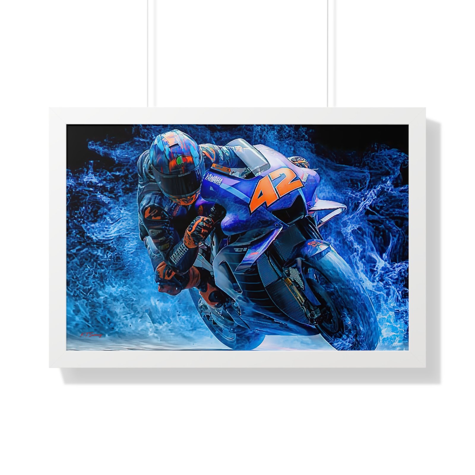 Limited Edition Alex Rins MotoGP Wall Art Framed Print | Collector’s Motorcycle Racing Artwork - Image 52