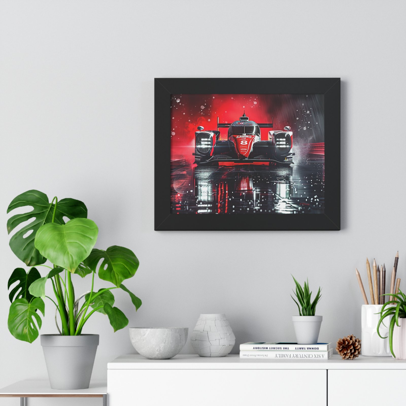 Limited Edition IMSA Toyota Hypercar IMSA Racing Car Wall Art Framed Print | IMSA Toyota Hypercar Collector’s Artwork - Image 2