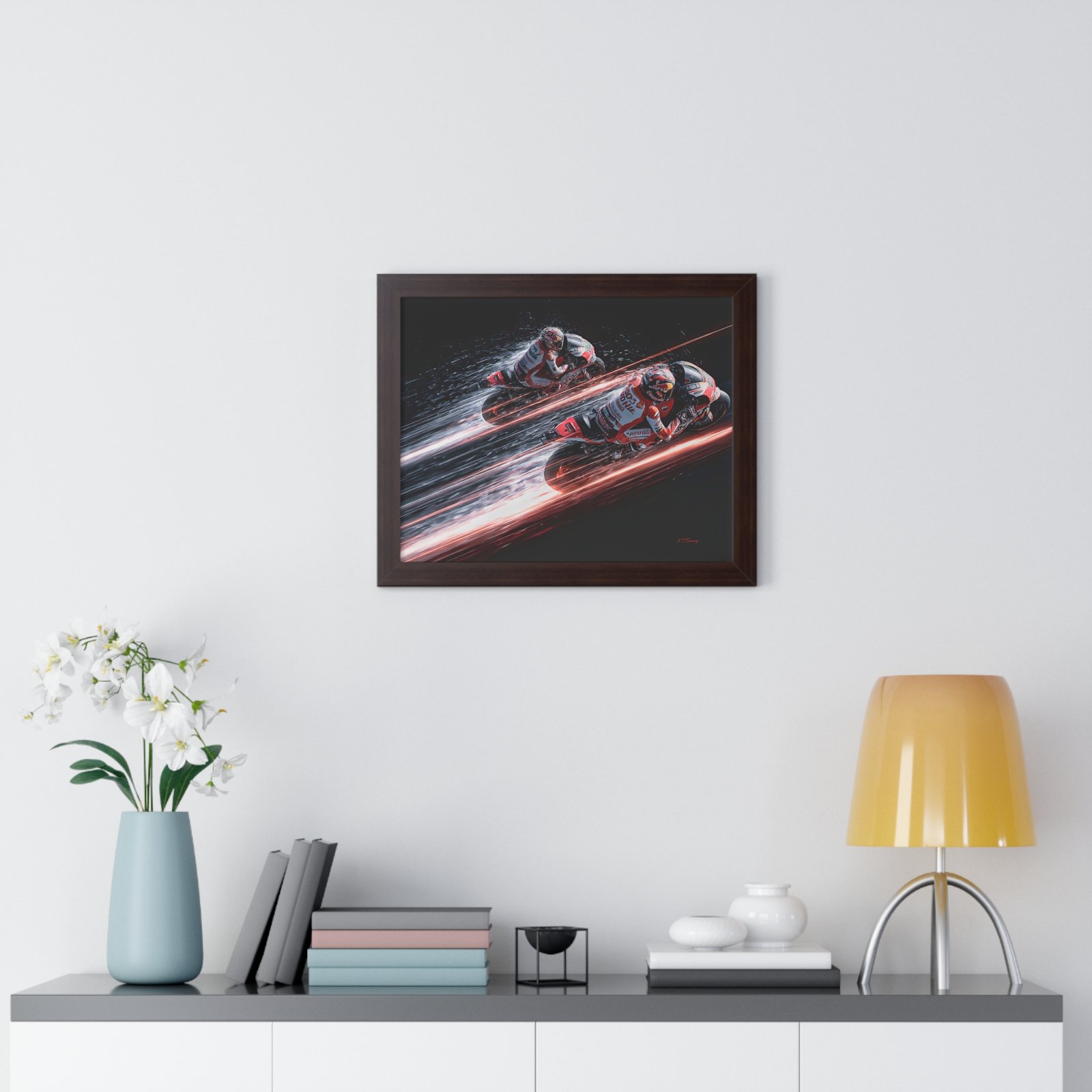 Limited Edition MotoGP Wall Art Framed Print| Collector’s Motorcycle Racing Artwork - Image 32