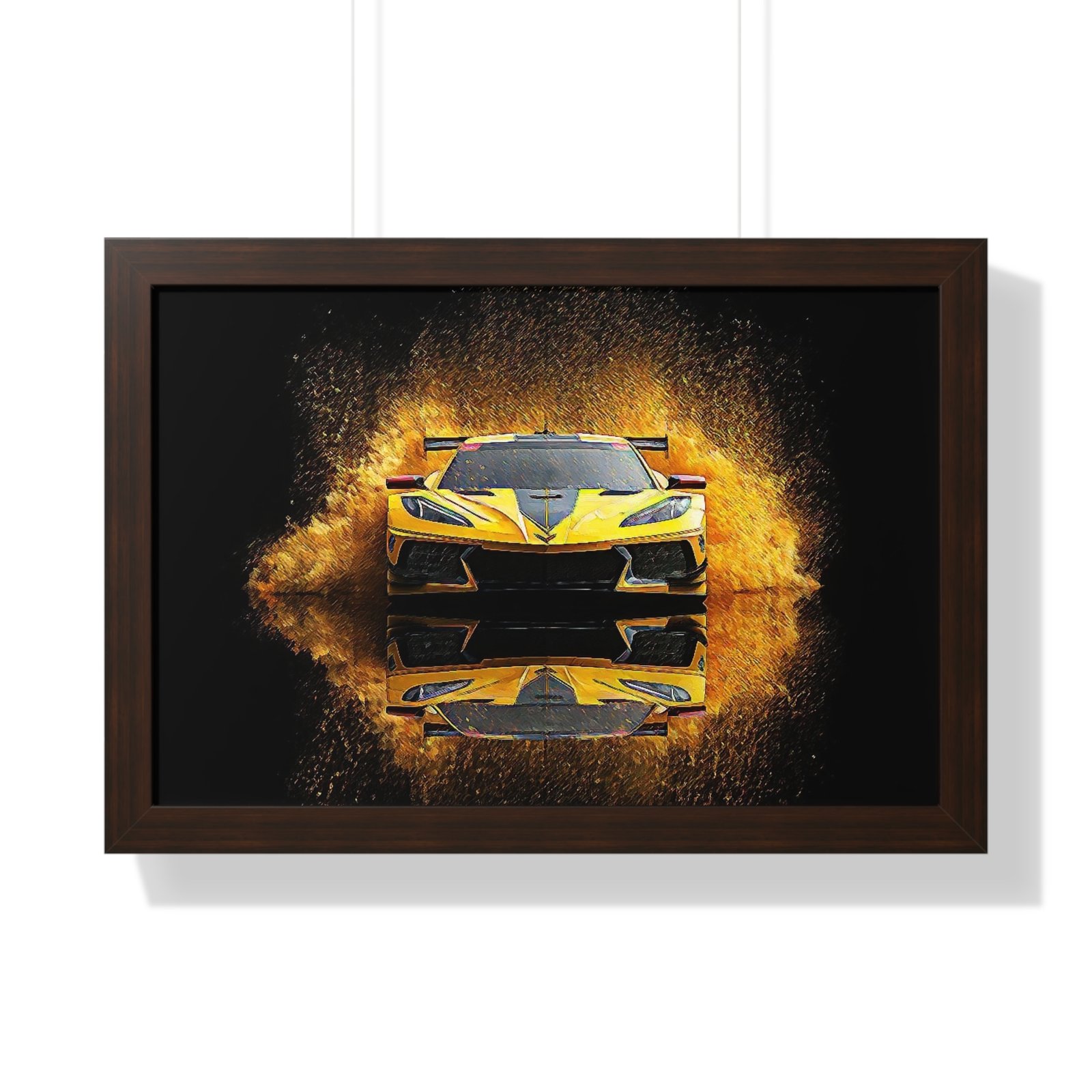Limited Edition Corvette IMSA GTD Racing Car Wall Art Framed Print | Collector’s Corvette Motorsport Artwork - Image 19