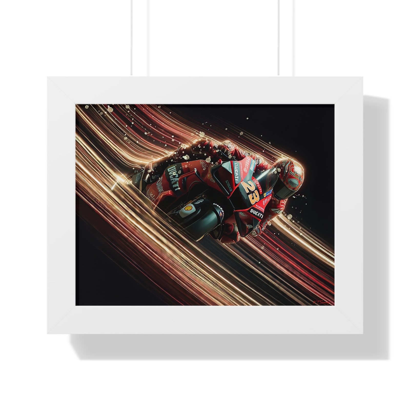 Limited Edition Enea Bastianini MotoGP Wall Art Framed Print | Collector’s Motorcycle Racing Artwork - Image 40
