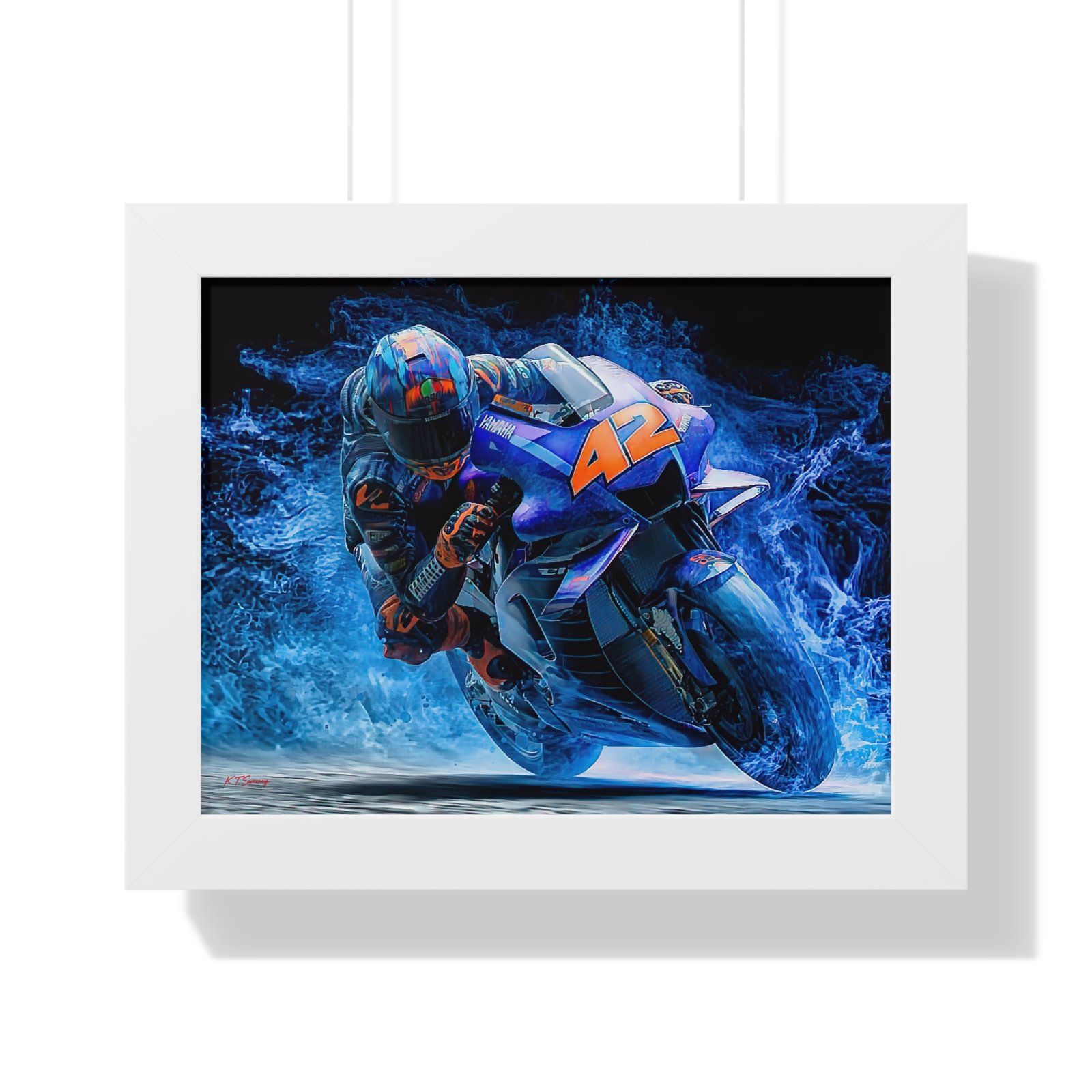 Limited Edition Alex Rins MotoGP Wall Art Framed Print | Collector’s Motorcycle Racing Artwork - Image 40