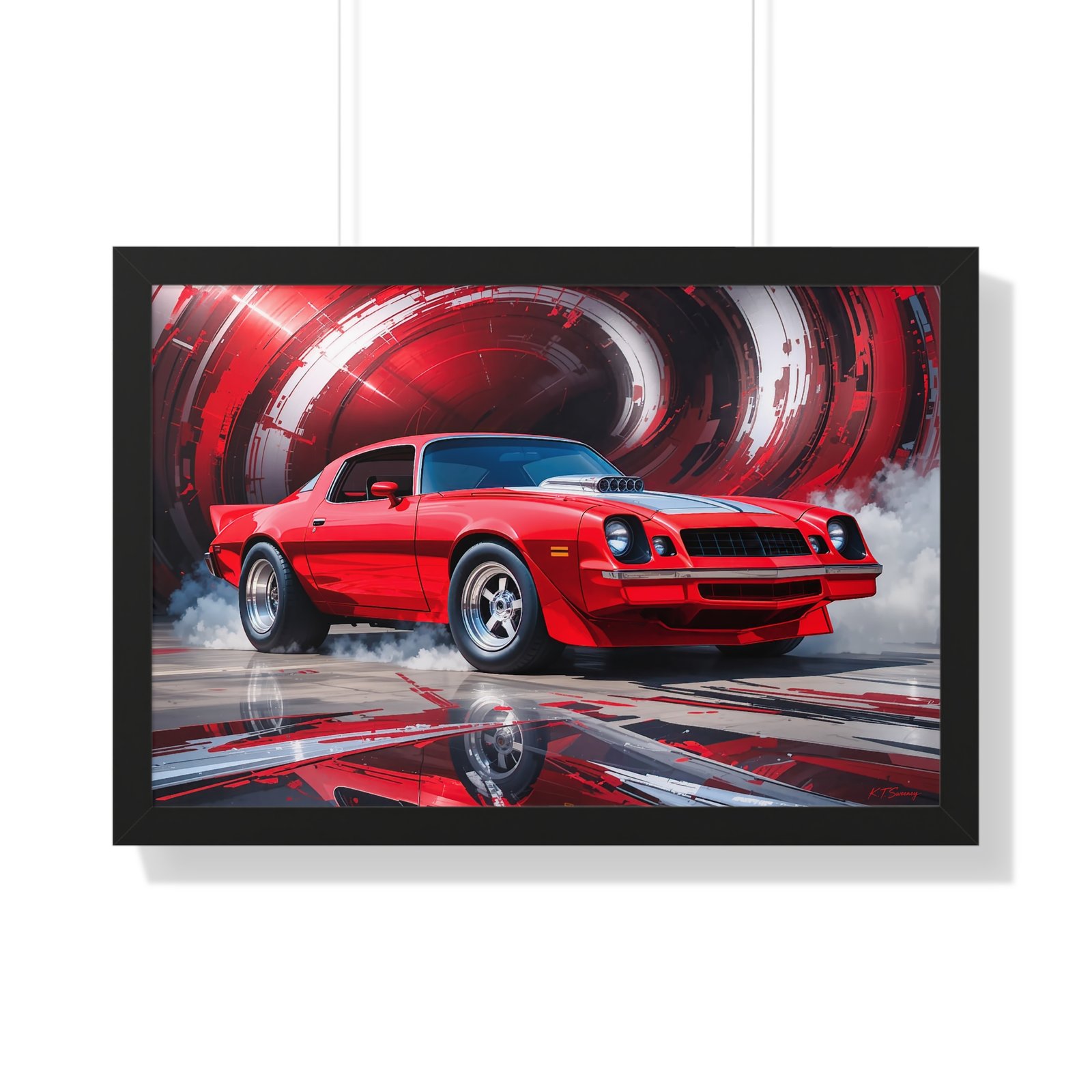 1978 Camaro Z28 Hot Rod | Studio Edition Collector’s Artwork - Image 7