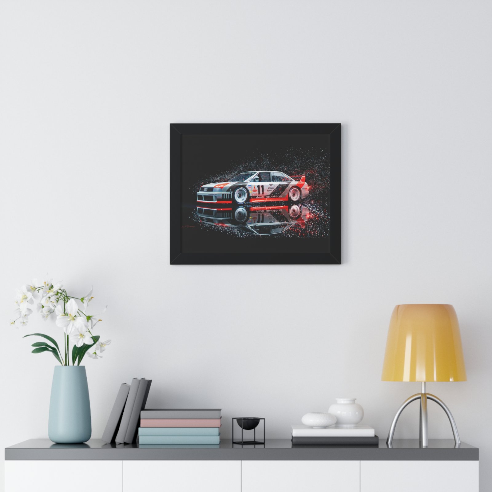 Audi Sport Quattro IMSA Racing Car – Limited Edition Original Art Print - Image 2