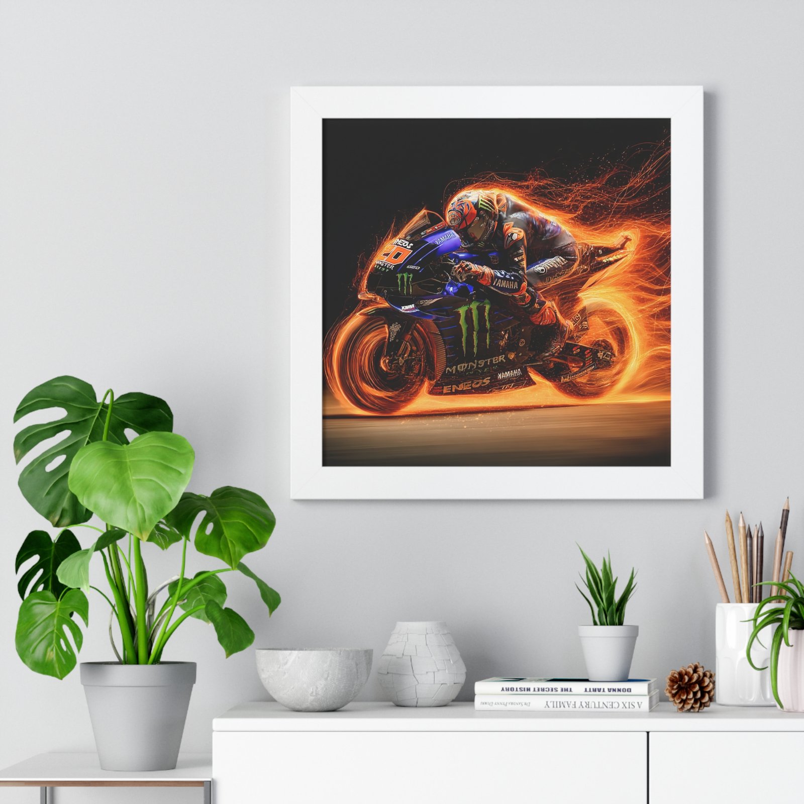 Limited Edition Fabio Quartararo MotoGP Wall Art Framed Print | Collector’s Motorcycle Racing Artwork - Image 8
