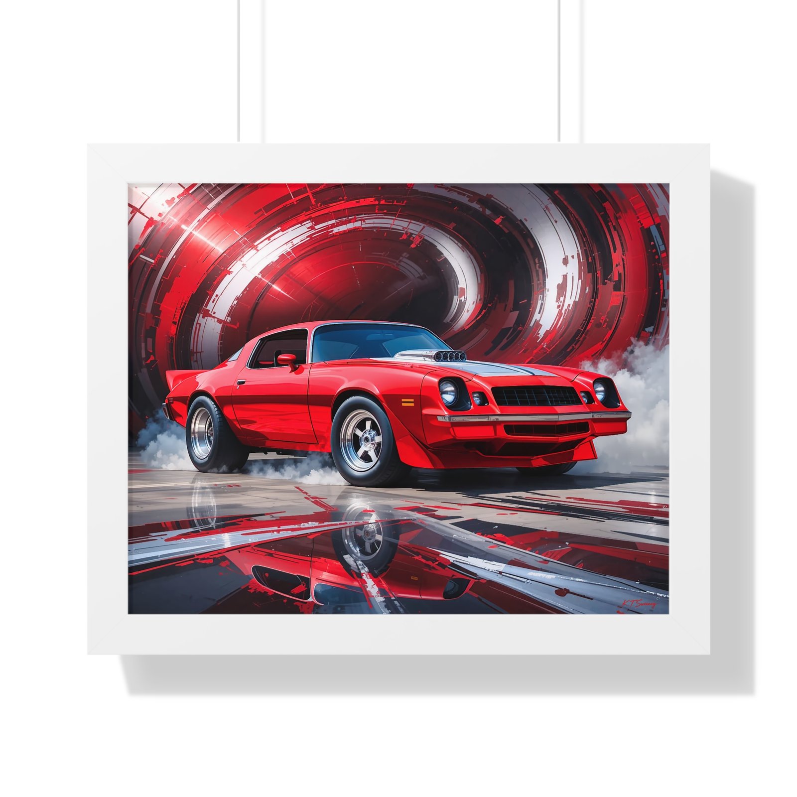 1978 Camaro Z28 Hot Rod | Studio Edition Collector’s Artwork - Image 19