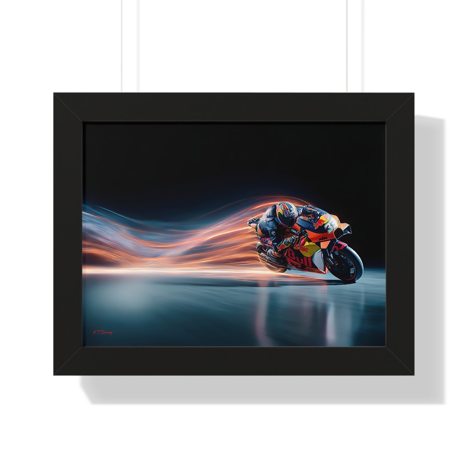 Limited Edition MotoGP Wall Art Framed Print | Collector’s Motorcycle Racing Artwork - Image 13