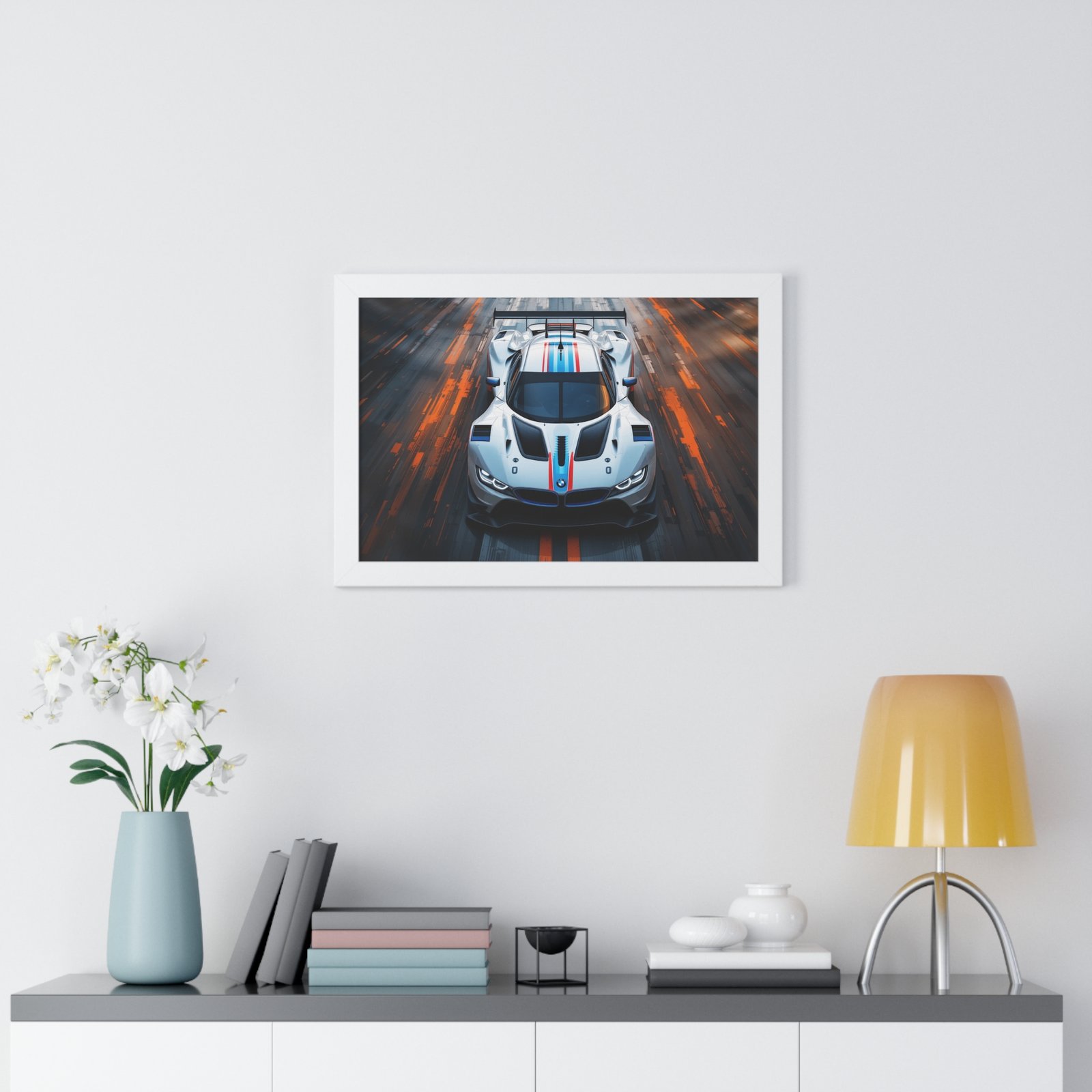 BMW Le Mans Concept Wall Art Framed Print | Original Design Studio Edition Collector’s Motorsport Artwork - Image 14