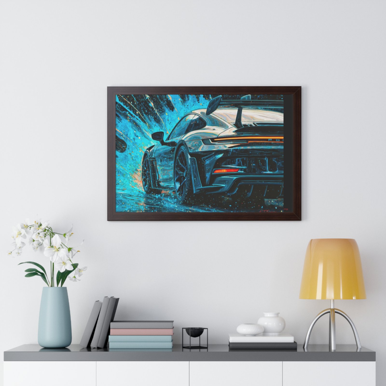Exclusive Edition Porsche 911 GT3 RS Wall Art Framed Print | Collector’s Porsche Artwork - Image 23