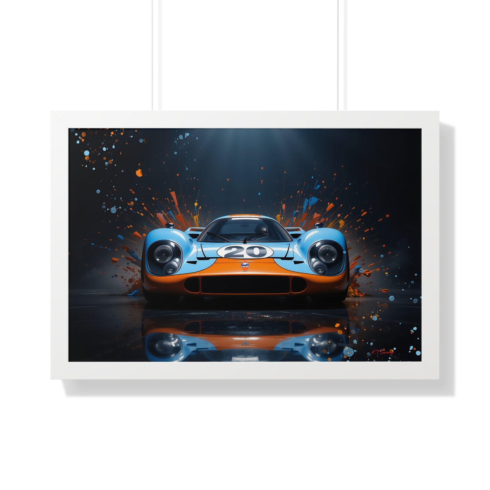 Exclusive Collector's Edition Porsche 917 Gulf Livery - Image 25