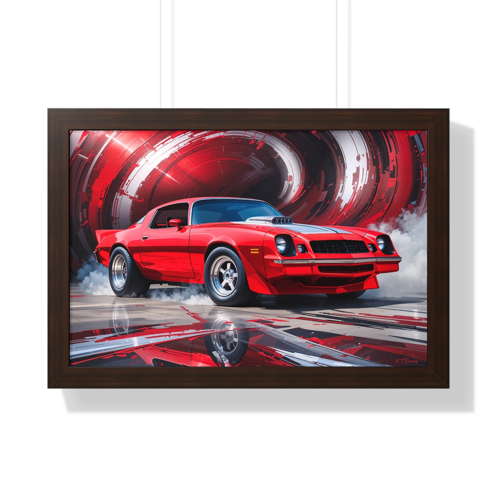 1978 Camaro Z28 Hot Rod | Studio Edition Collector’s Artwork - Image 13