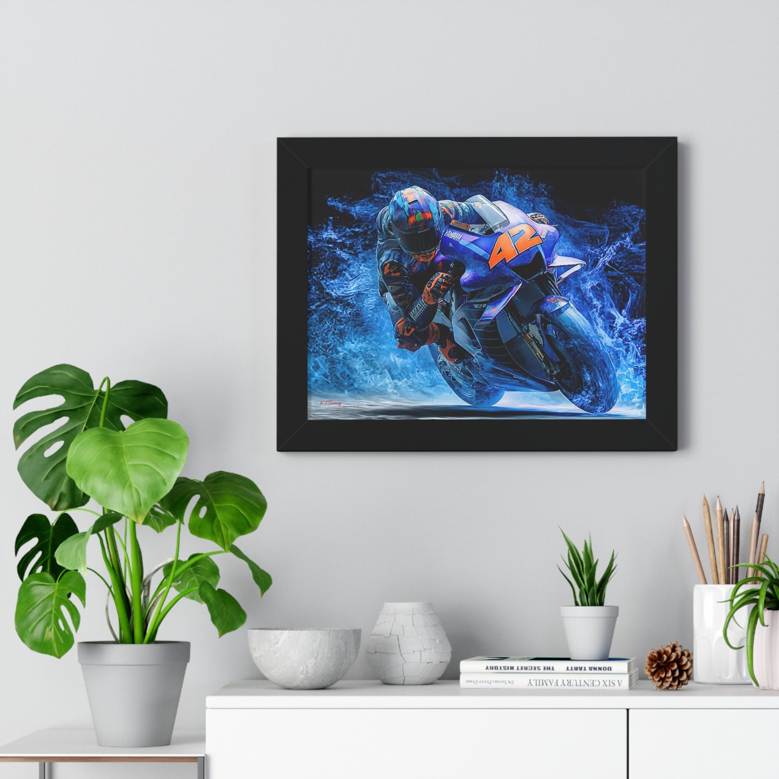 Limited Edition Alex Rins MotoGP Wall Art Framed Print | Collector’s Motorcycle Racing Artwork - Image 14