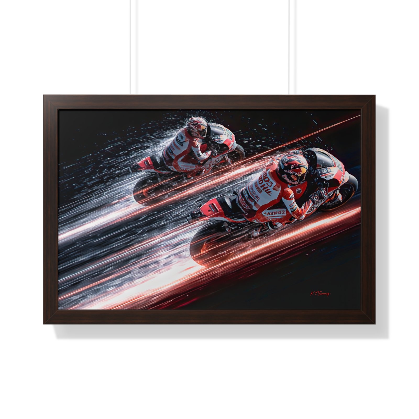 Limited Edition MotoGP Wall Art Framed Print| Collector’s Motorcycle Racing Artwork - Image 37