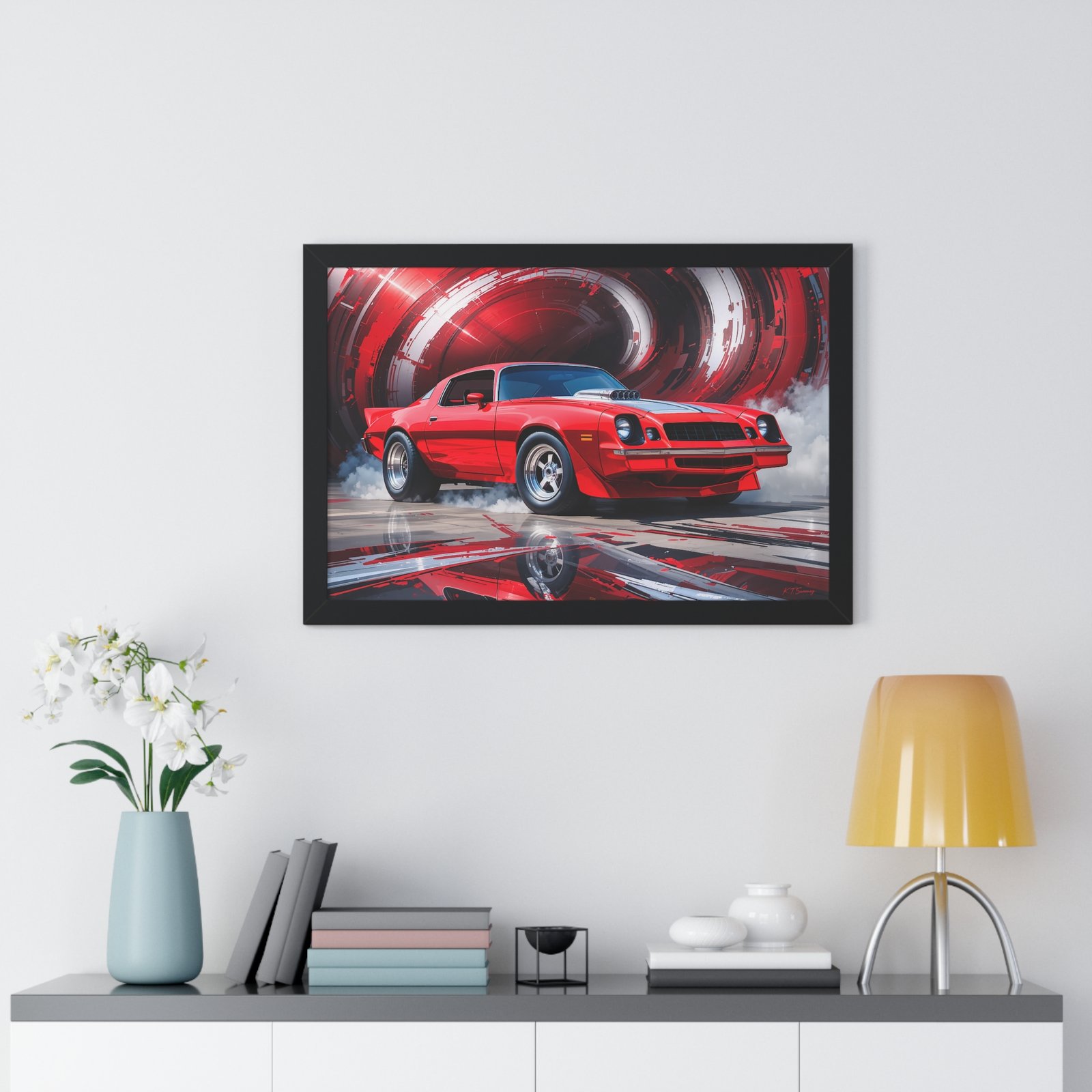 1978 Camaro Z28 Hot Rod | Studio Edition Collector’s Artwork - Image 8