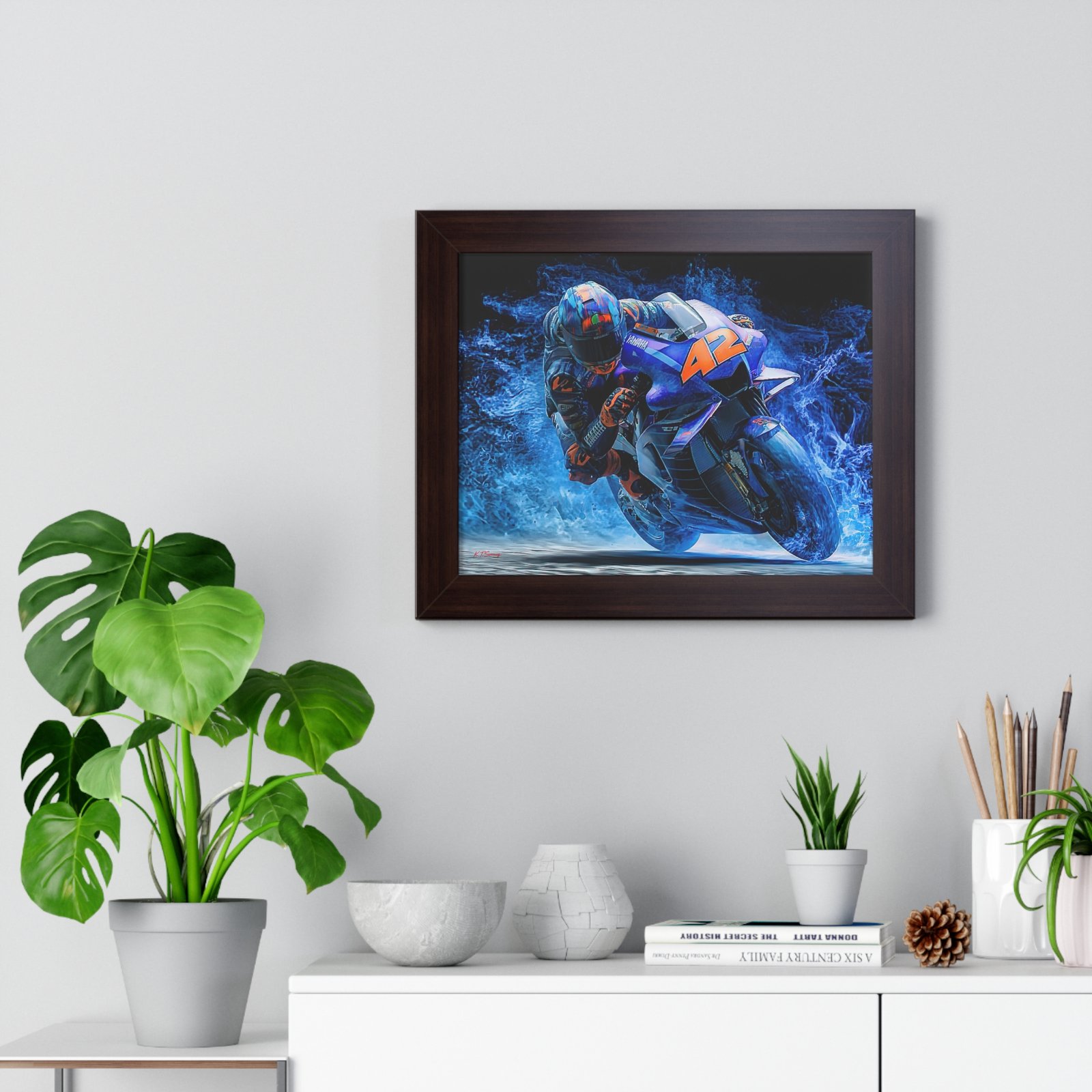 Limited Edition Alex Rins MotoGP Wall Art Framed Print | Collector’s Motorcycle Racing Artwork - Image 26
