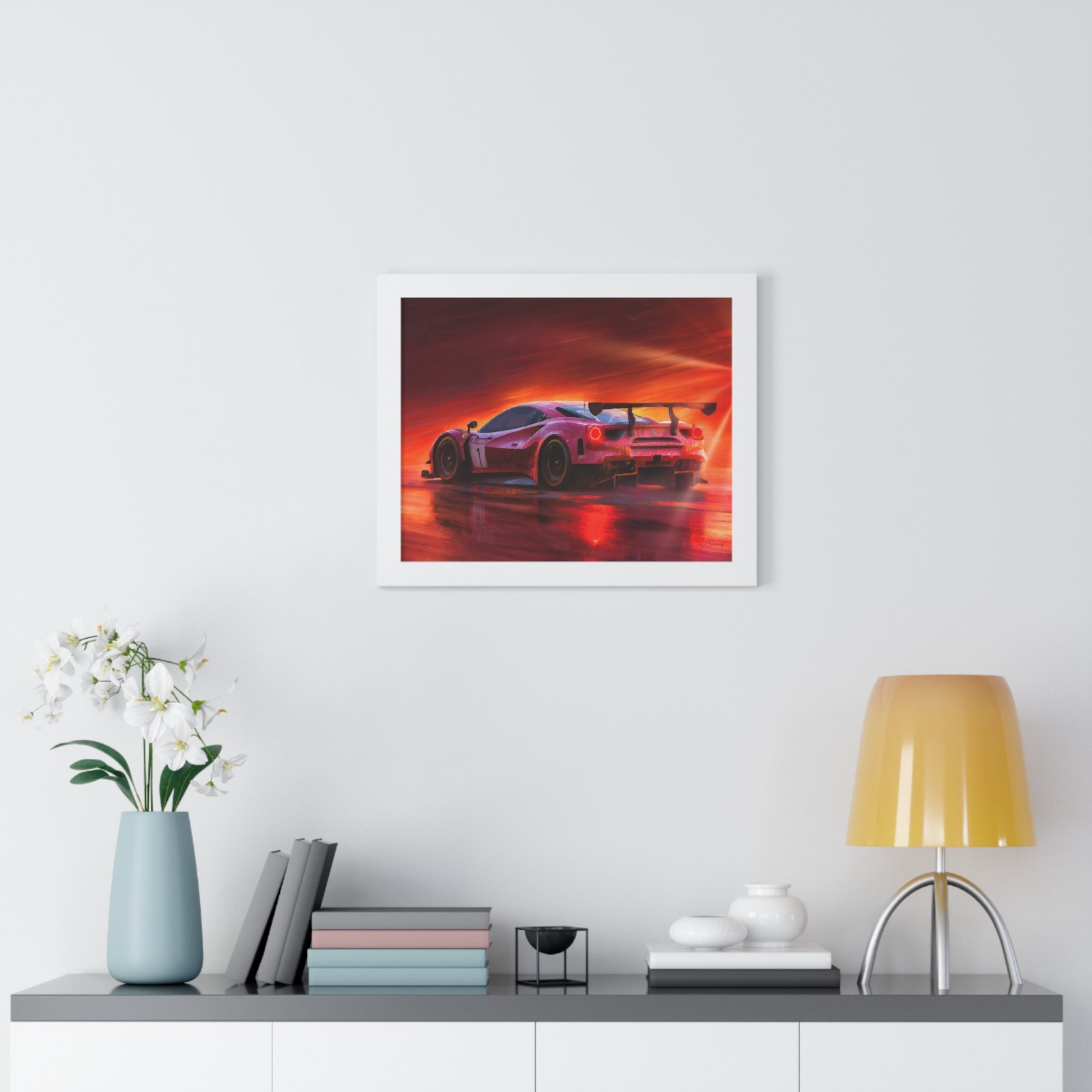 Limited Edition Ferrari IMSA GTD Racing Car Wall Art Framed Print | Collector’s Ferrari Motorsport Artwork - Image 20