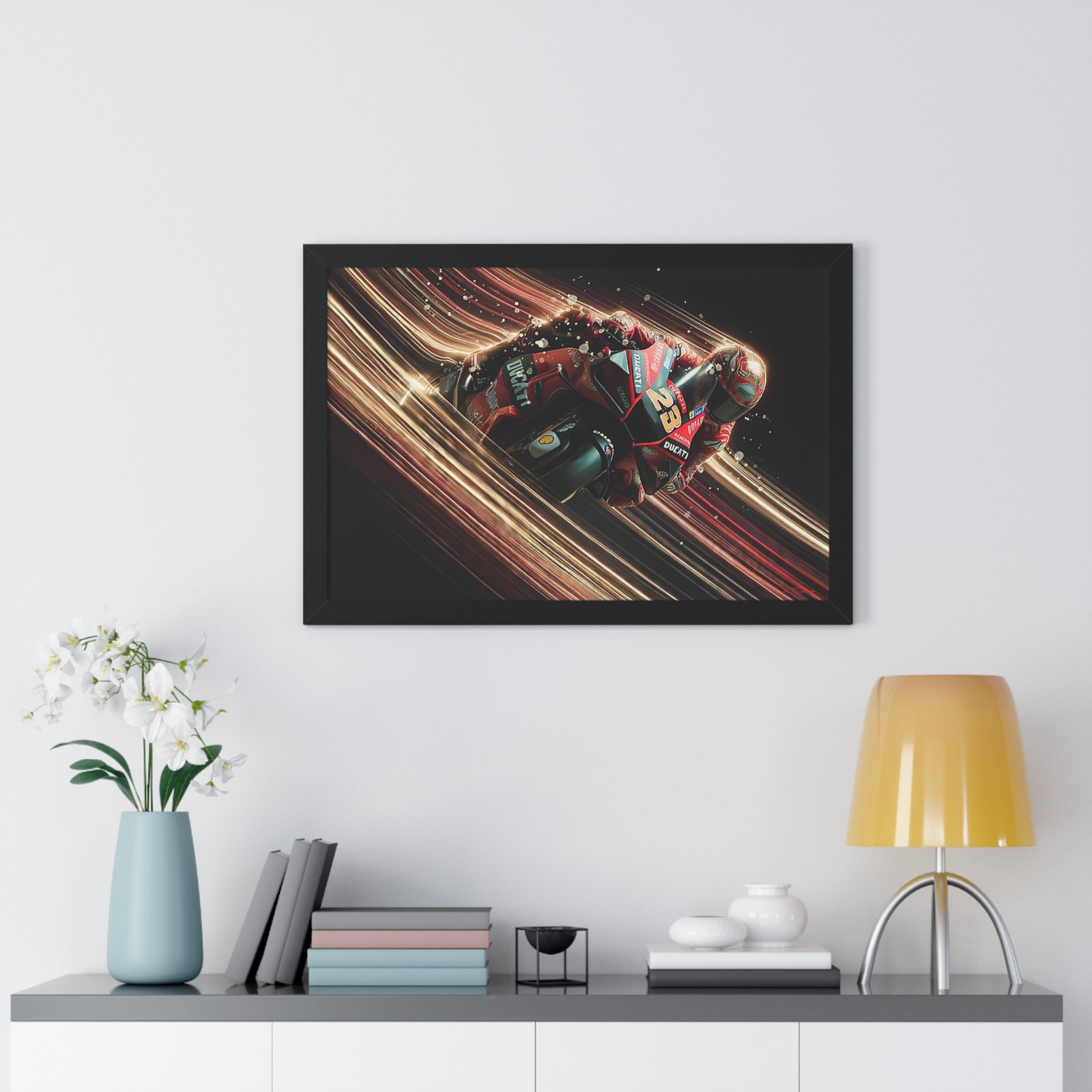 Limited Edition Enea Bastianini MotoGP Wall Art Framed Print | Collector’s Motorcycle Racing Artwork - Image 23