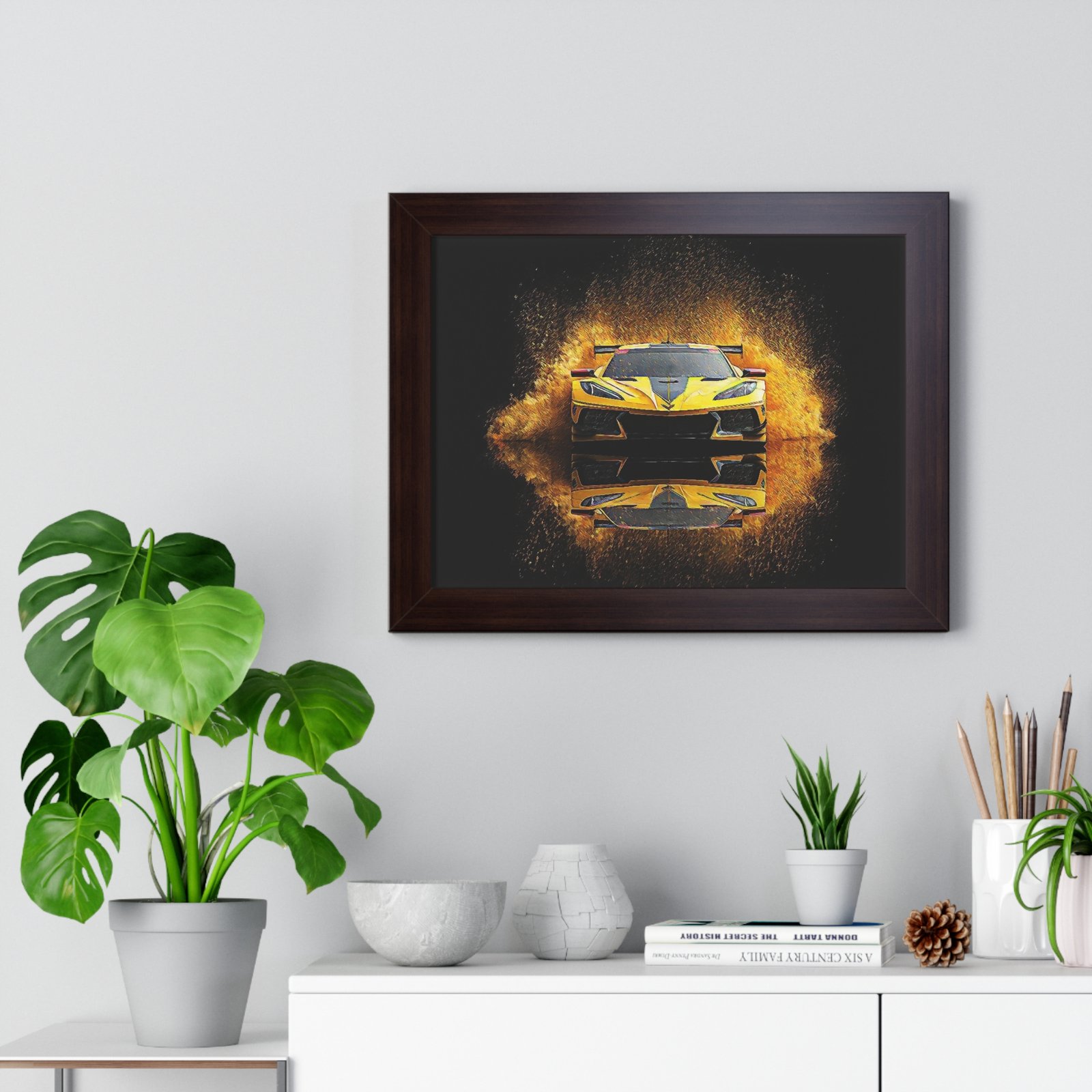 Limited Edition Corvette IMSA GTD Racing Car Wall Art Framed Print | Collector’s Corvette Motorsport Artwork - Image 14
