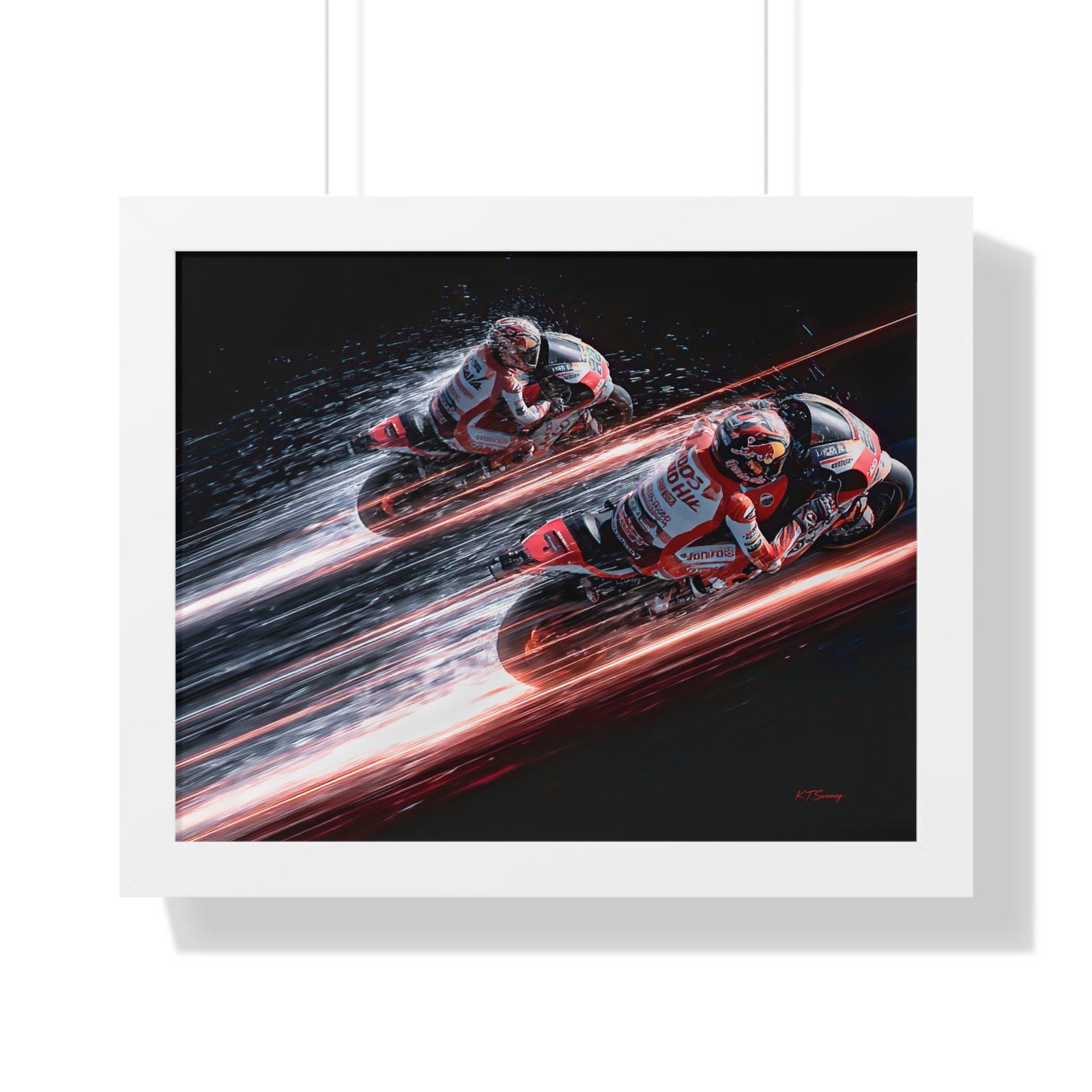 Limited Edition MotoGP Wall Art Framed Print| Collector’s Motorcycle Racing Artwork - Image 46