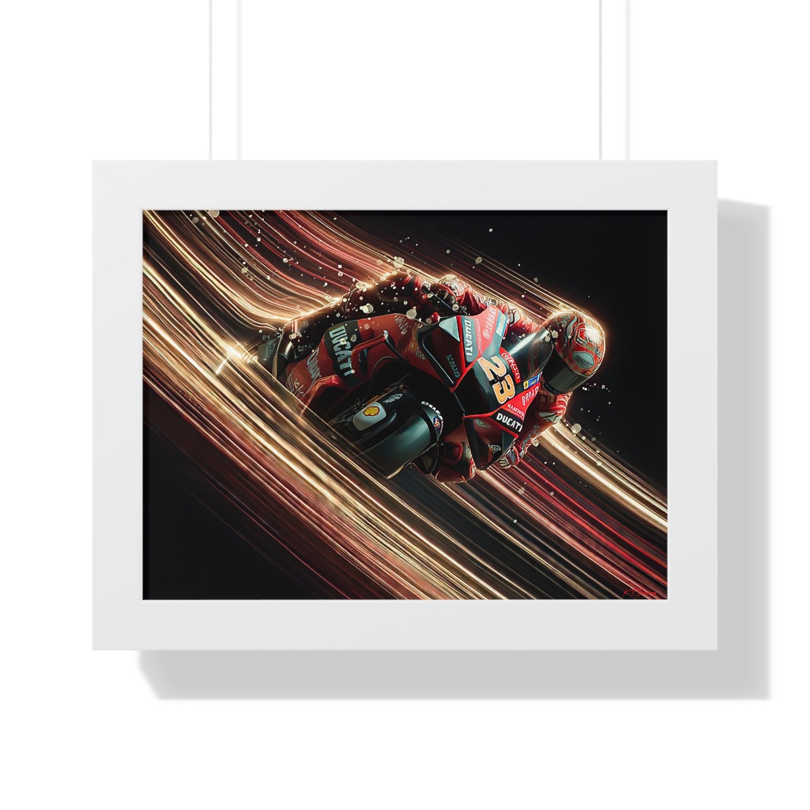 Limited Edition Enea Bastianini MotoGP Wall Art Framed Print | Collector’s Motorcycle Racing Artwork - Image 43