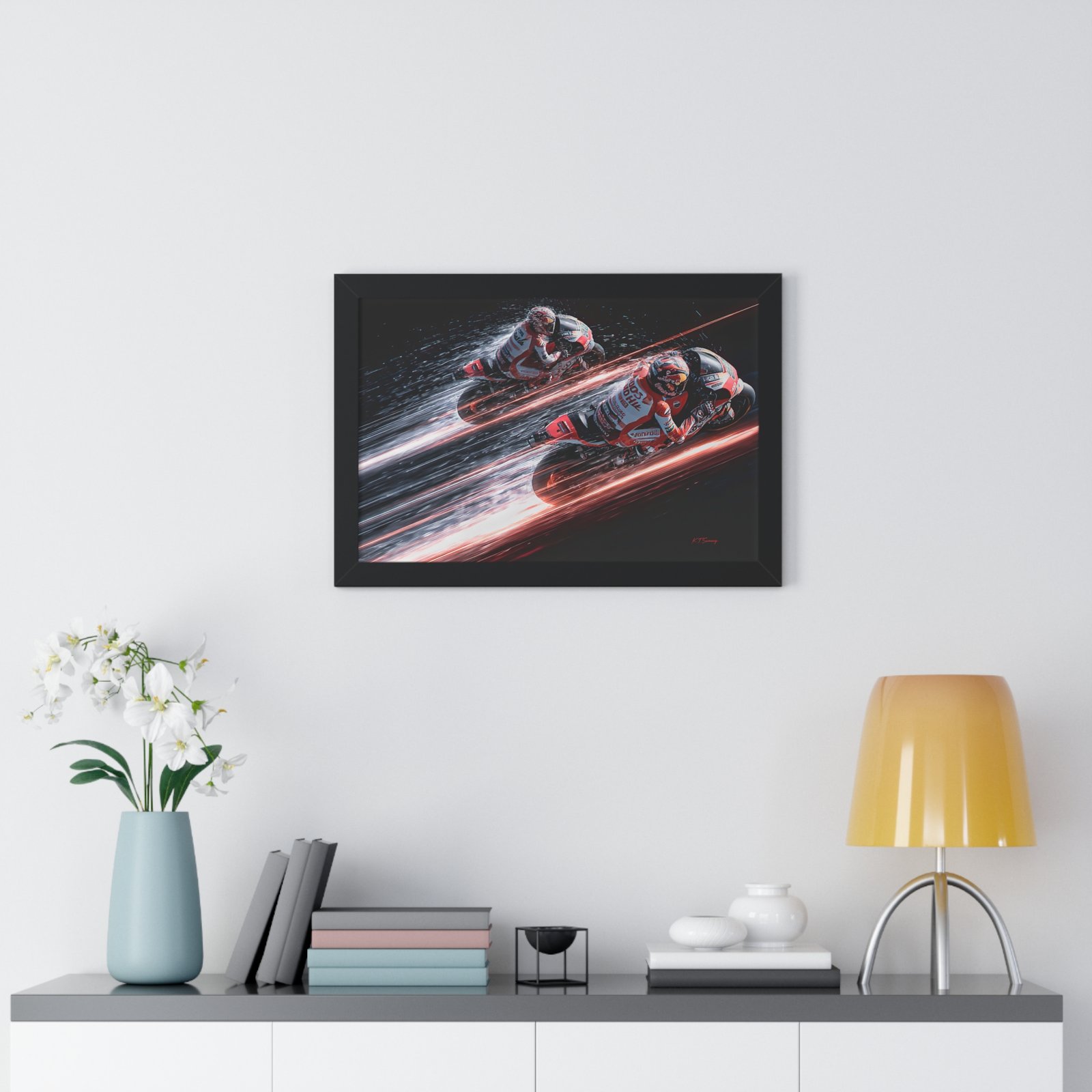 Limited Edition MotoGP Wall Art Framed Print| Collector’s Motorcycle Racing Artwork - Image 20