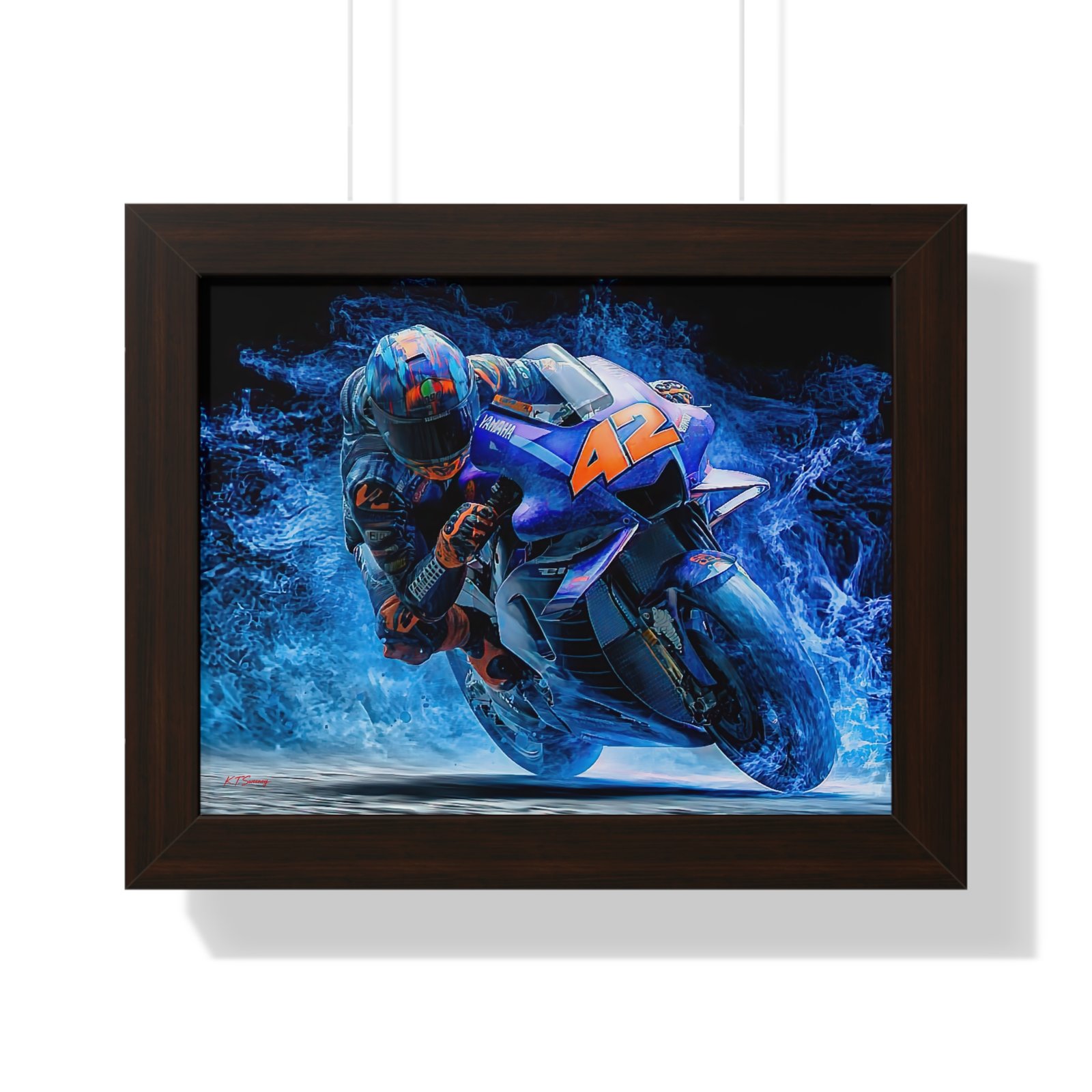 Limited Edition Alex Rins MotoGP Wall Art Framed Print | Collector’s Motorcycle Racing Artwork - Image 25