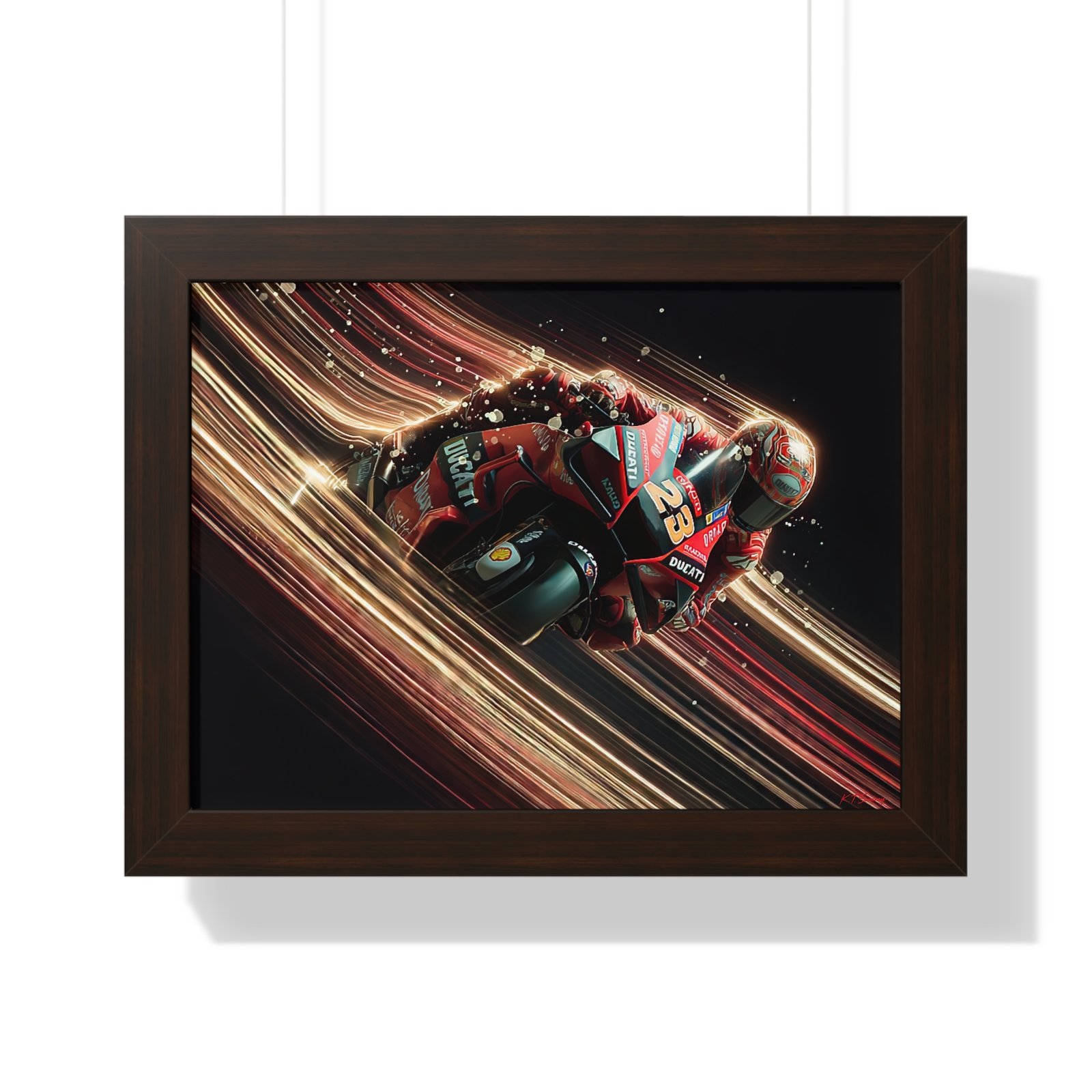 Limited Edition Enea Bastianini MotoGP Wall Art Framed Print | Collector’s Motorcycle Racing Artwork - Image 28
