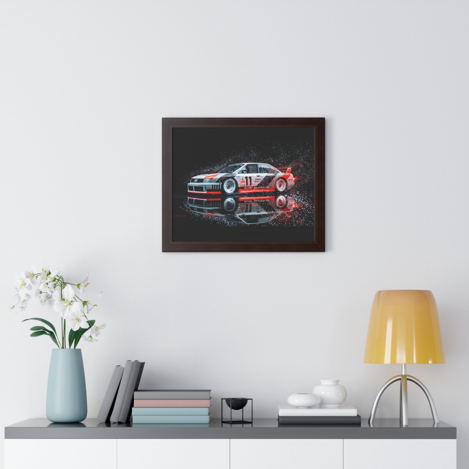 Audi Sport Quattro IMSA Racing Car – Limited Edition Original Art Print - Image 11