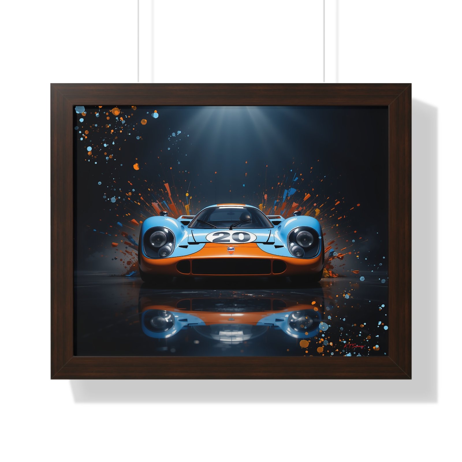 Exclusive Collector's Edition Porsche 917 Gulf Livery - Image 10