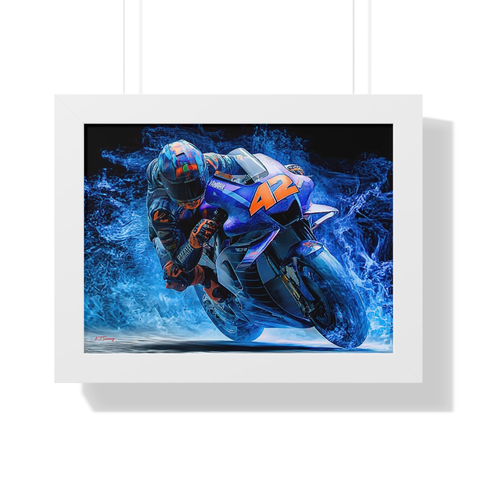 Limited Edition Alex Rins MotoGP Wall Art Framed Print | Collector’s Motorcycle Racing Artwork - Image 43