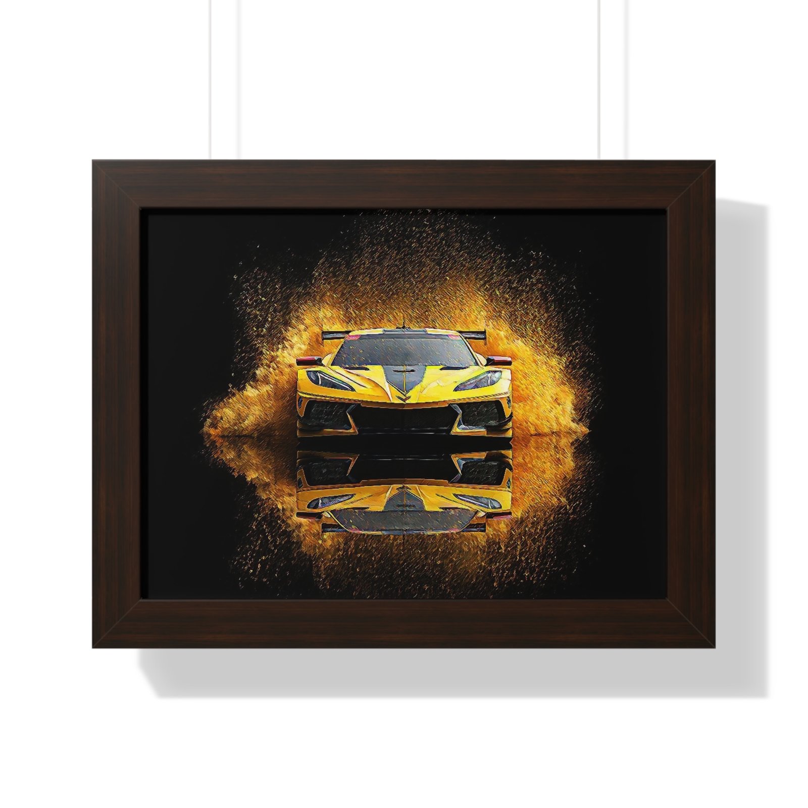 Limited Edition Corvette IMSA GTD Racing Car Wall Art Framed Print | Collector’s Corvette Motorsport Artwork - Image 13