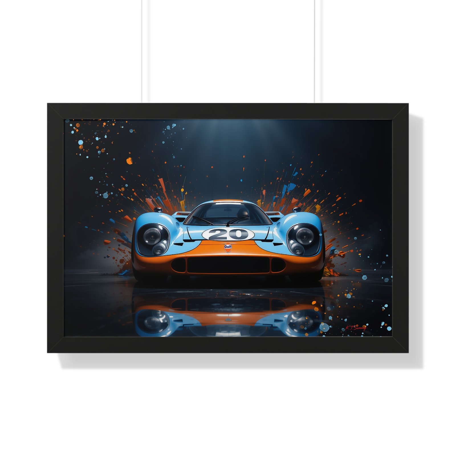 Exclusive Collector's Edition Porsche 917 Gulf Livery - Image 7