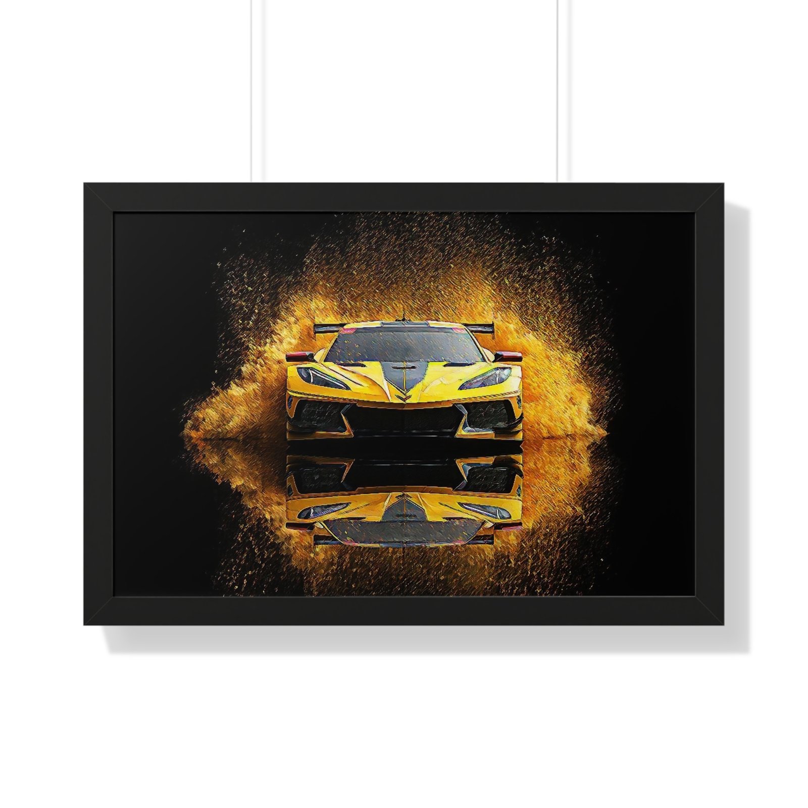 Limited Edition Corvette IMSA GTD Racing Car Wall Art Framed Print | Collector’s Corvette Motorsport Artwork - Image 10