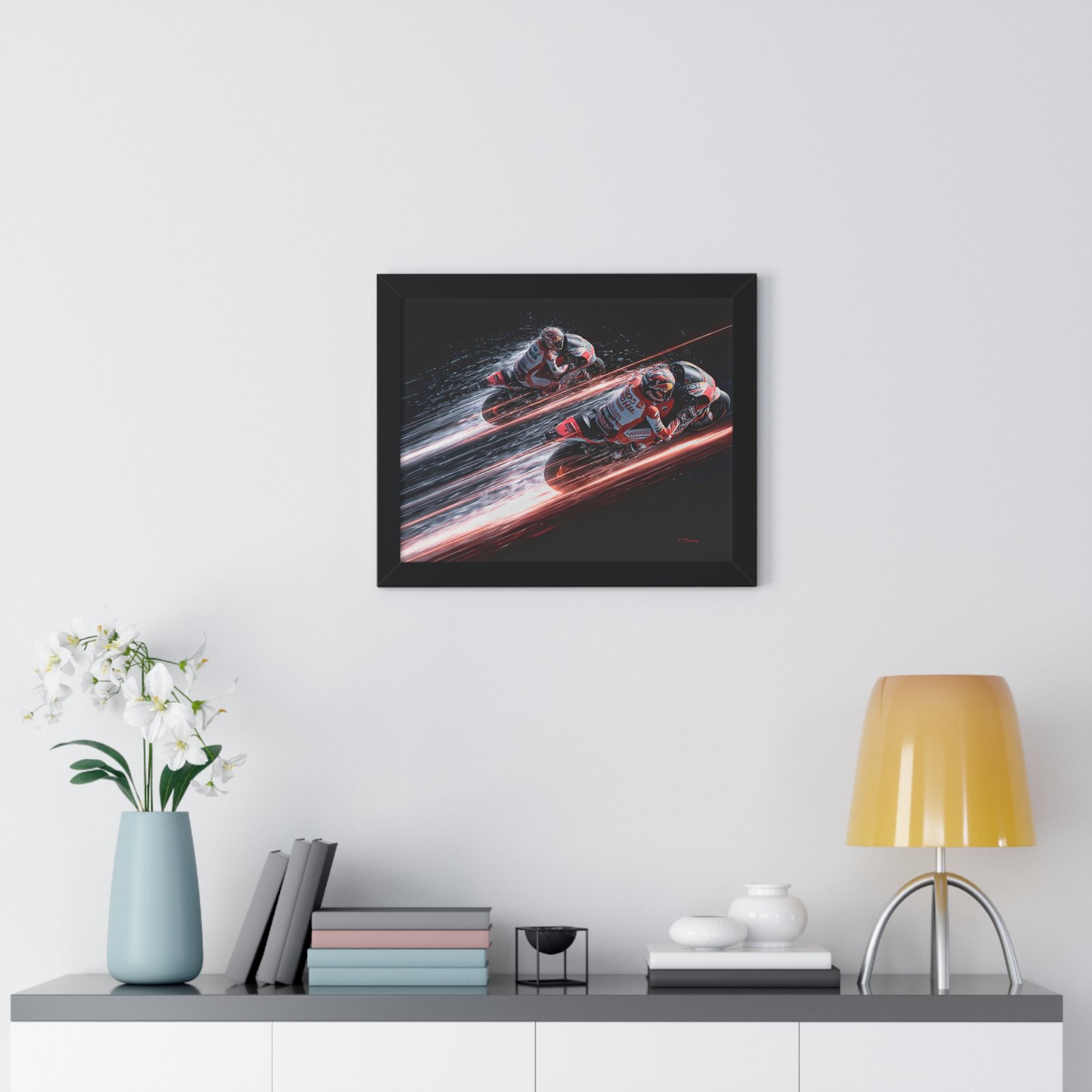 Limited Edition MotoGP Wall Art Framed Print| Collector’s Motorcycle Racing Artwork - Image 17