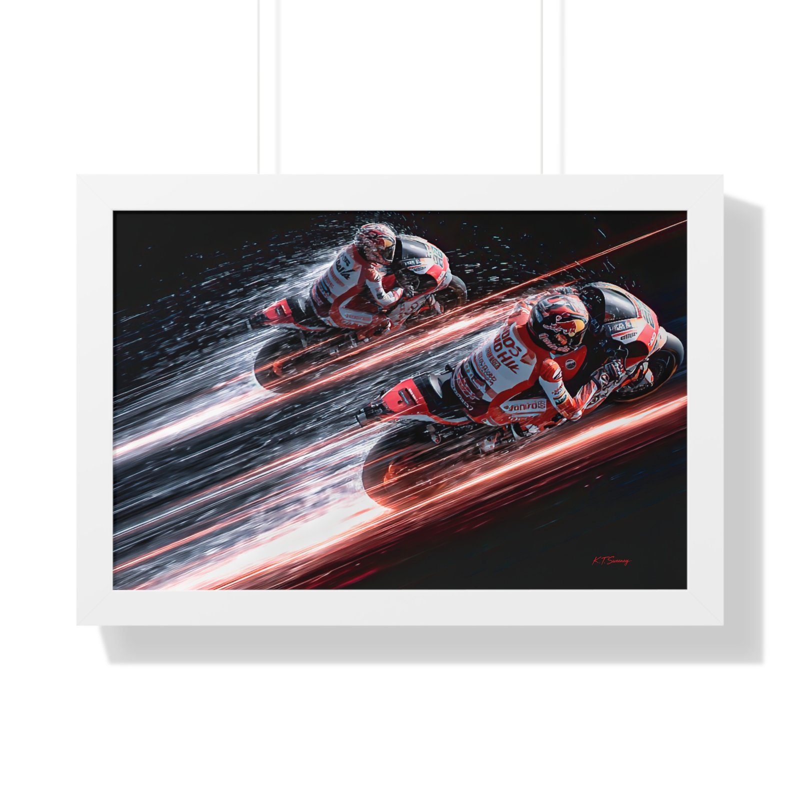 Limited Edition MotoGP Wall Art Framed Print| Collector’s Motorcycle Racing Artwork - Image 49