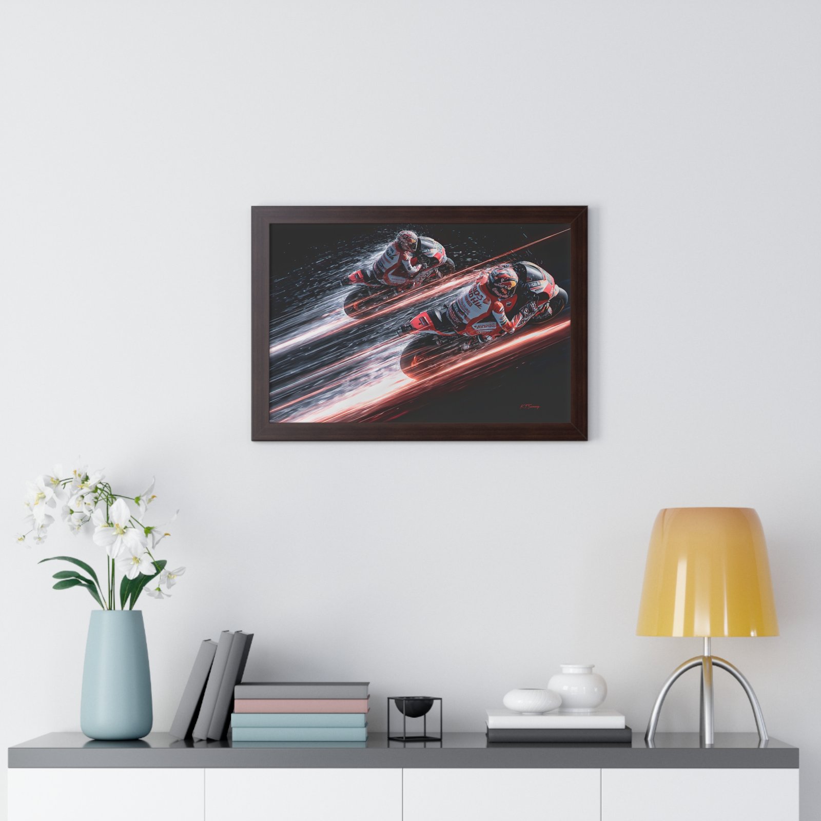 Limited Edition MotoGP Wall Art Framed Print| Collector’s Motorcycle Racing Artwork - Image 35