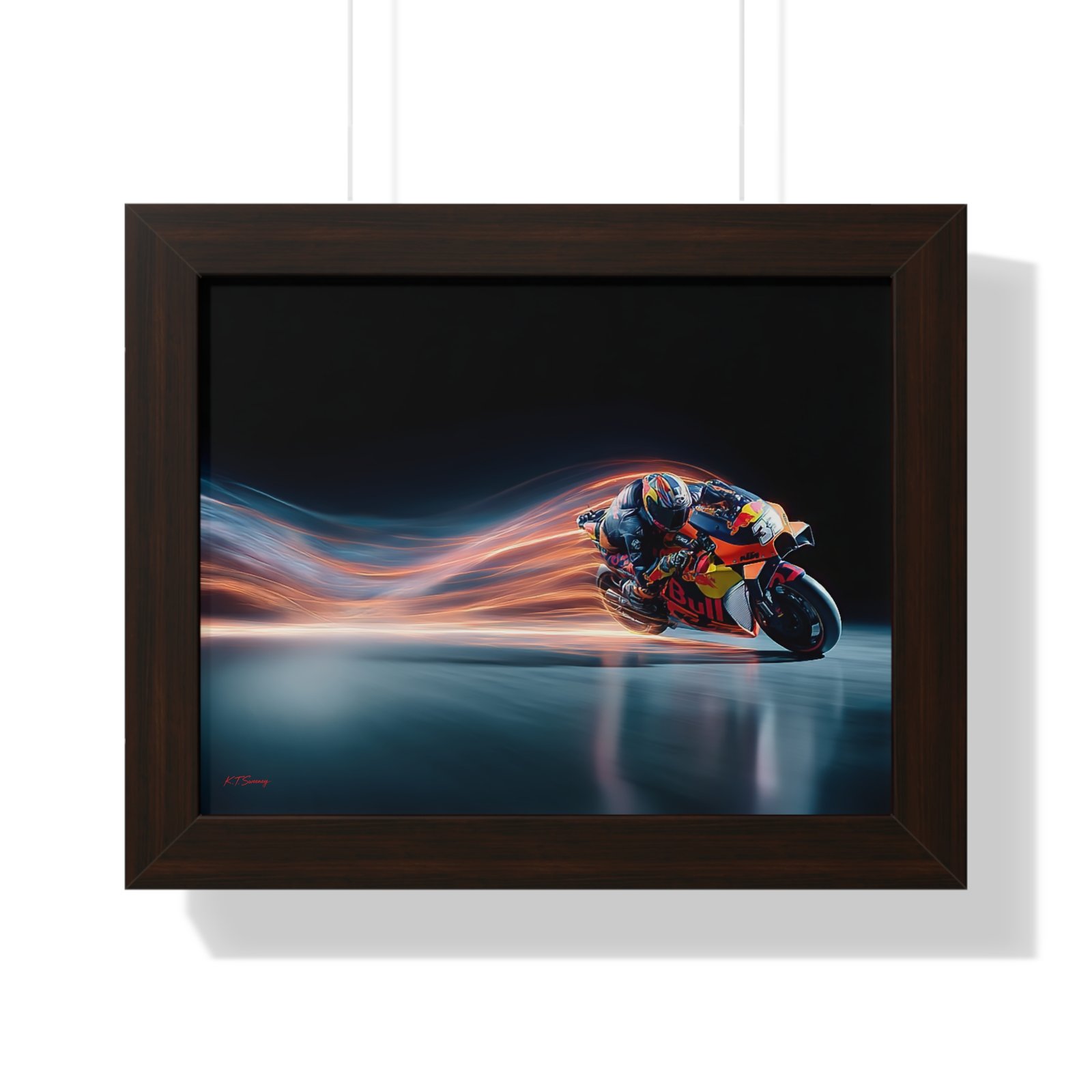 Limited Edition MotoGP Wall Art Framed Print | Collector’s Motorcycle Racing Artwork - Image 19
