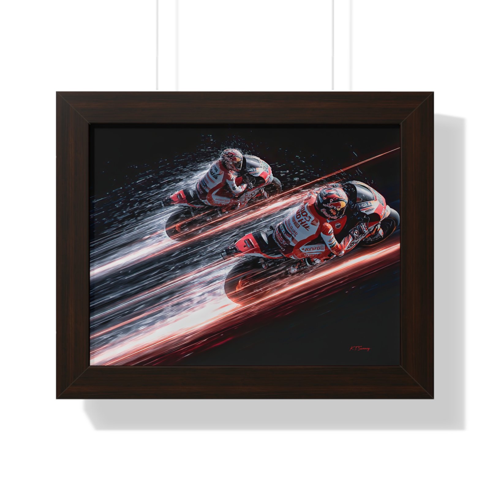 Limited Edition MotoGP Wall Art Framed Print| Collector’s Motorcycle Racing Artwork - Image 25