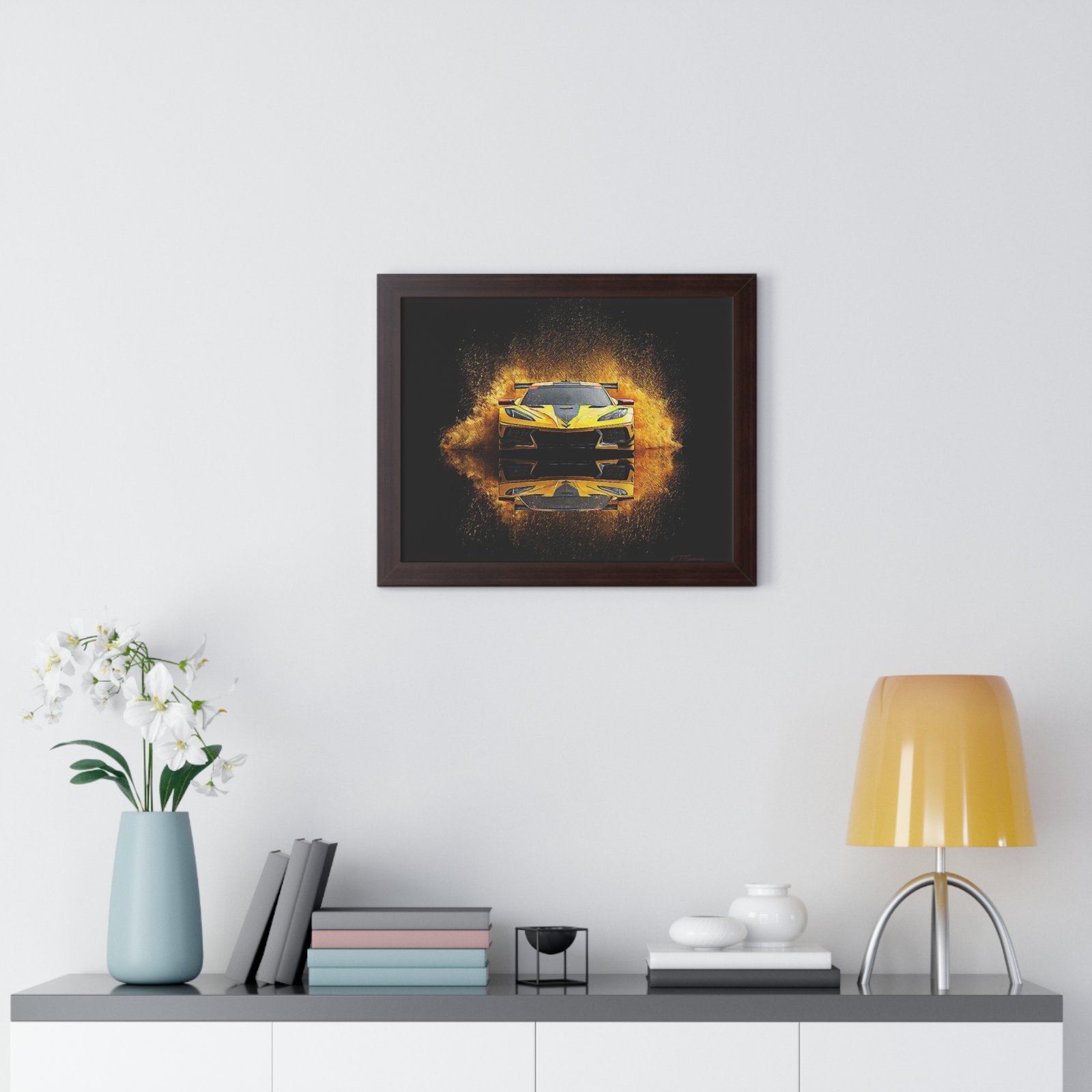 Limited Edition Corvette IMSA GTD Racing Car Wall Art Framed Print | Collector’s Corvette Motorsport Artwork - Image 17